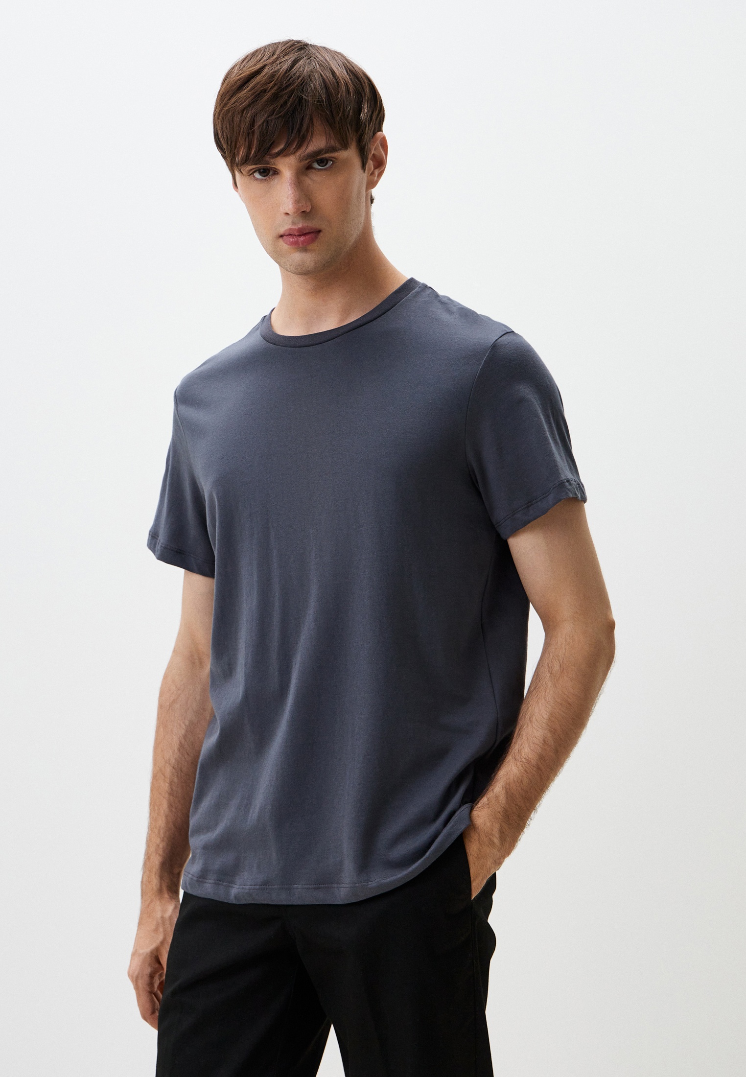 Футболка с коротким рукавом MARK FORMELLE 111773/24-4113Ц-0/графит