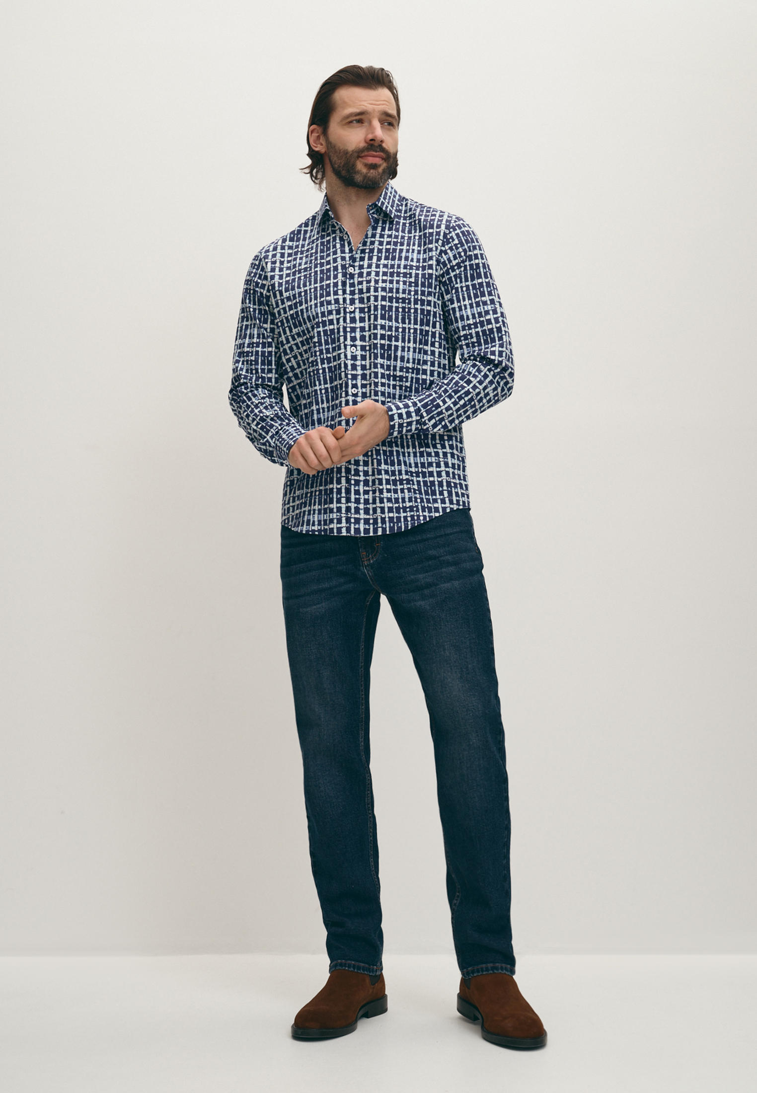 Рубашка с длинным рукавом 20Line Рубашка 20Line