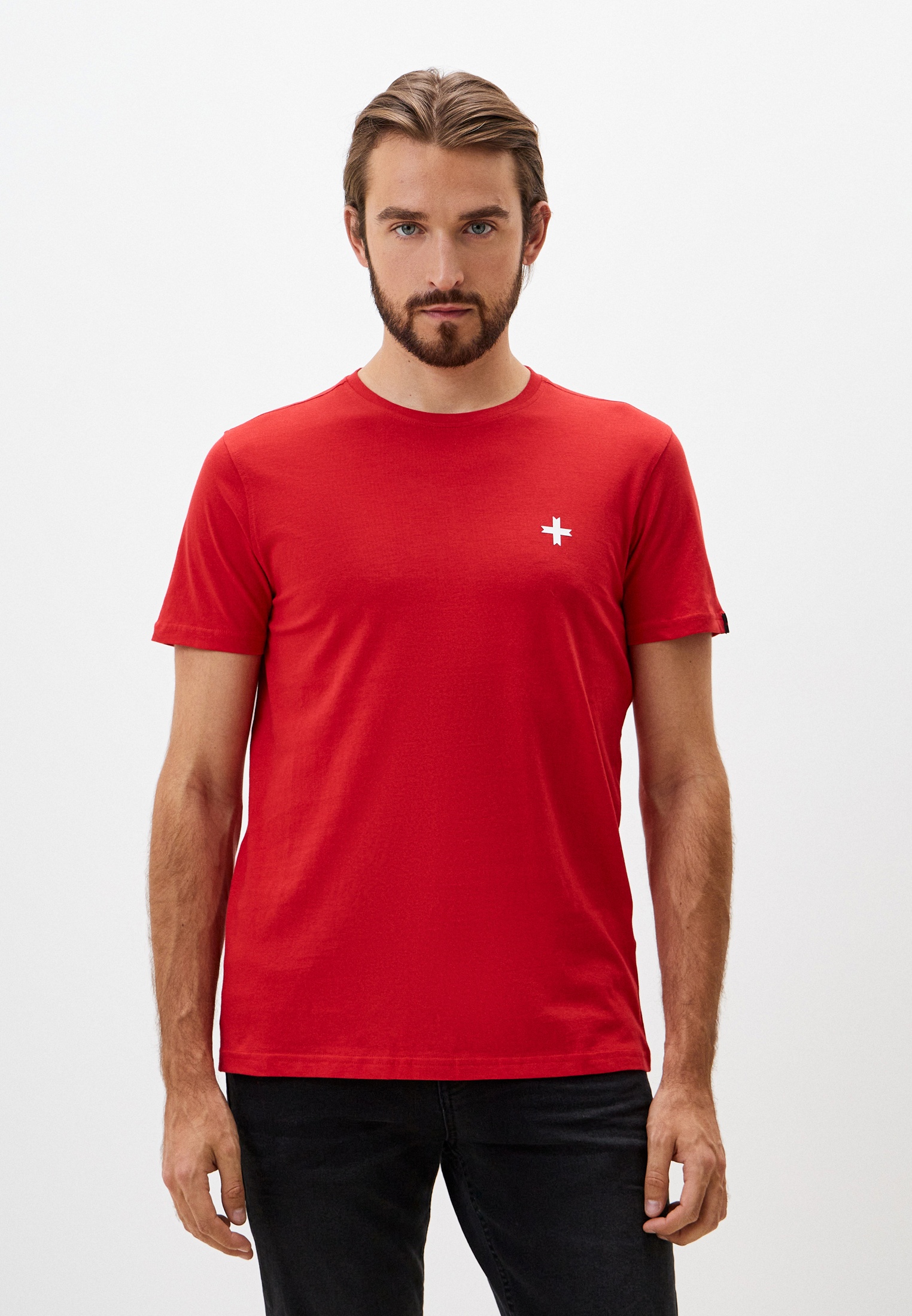 Футболка с коротким рукавом ZU Elements (ЗУ Элементс) ZU000210344065_красный_L