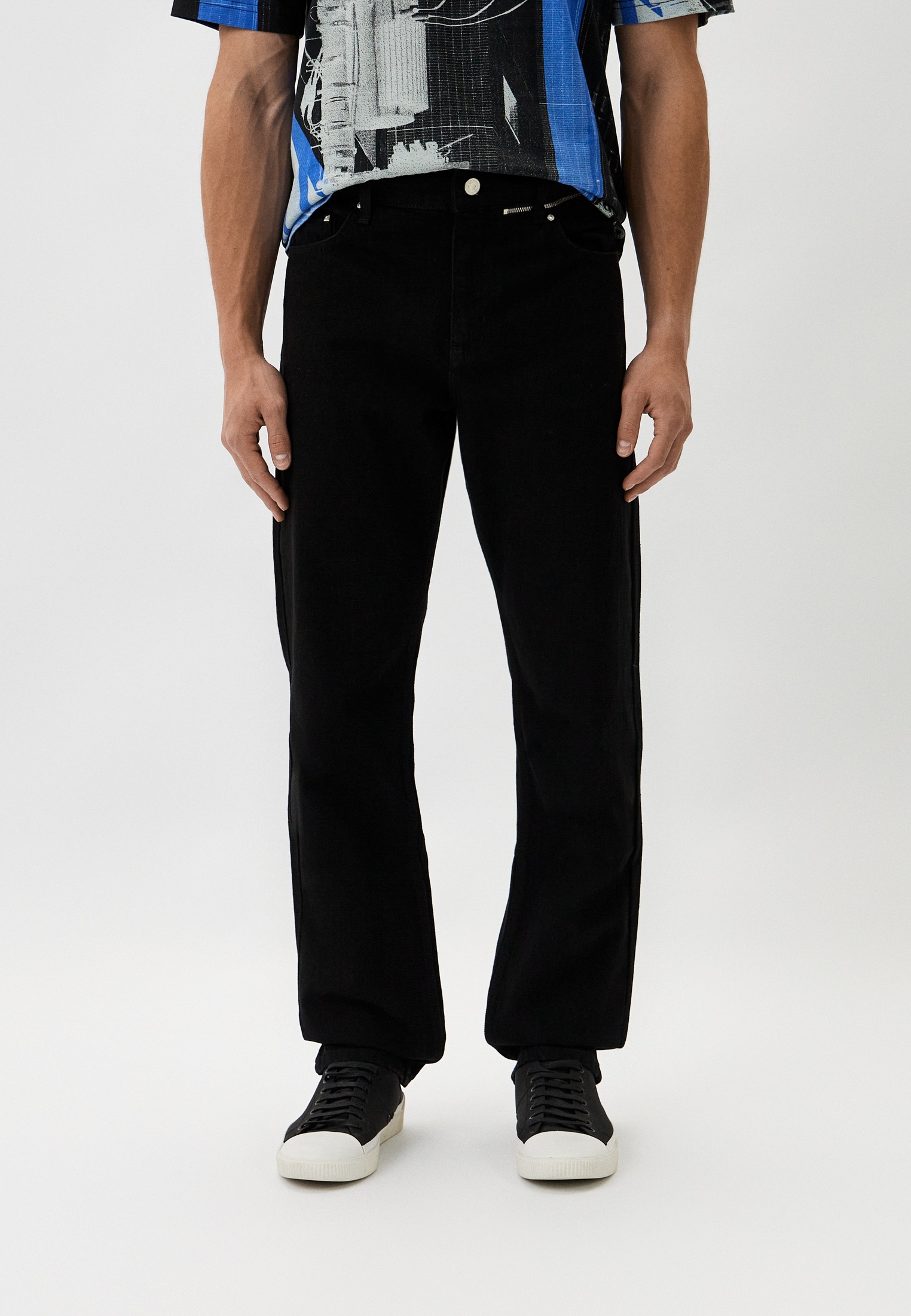 Мужские прямые джинсы Karl Lagerfeld (Карл Лагерфельд) 246M1100_D20