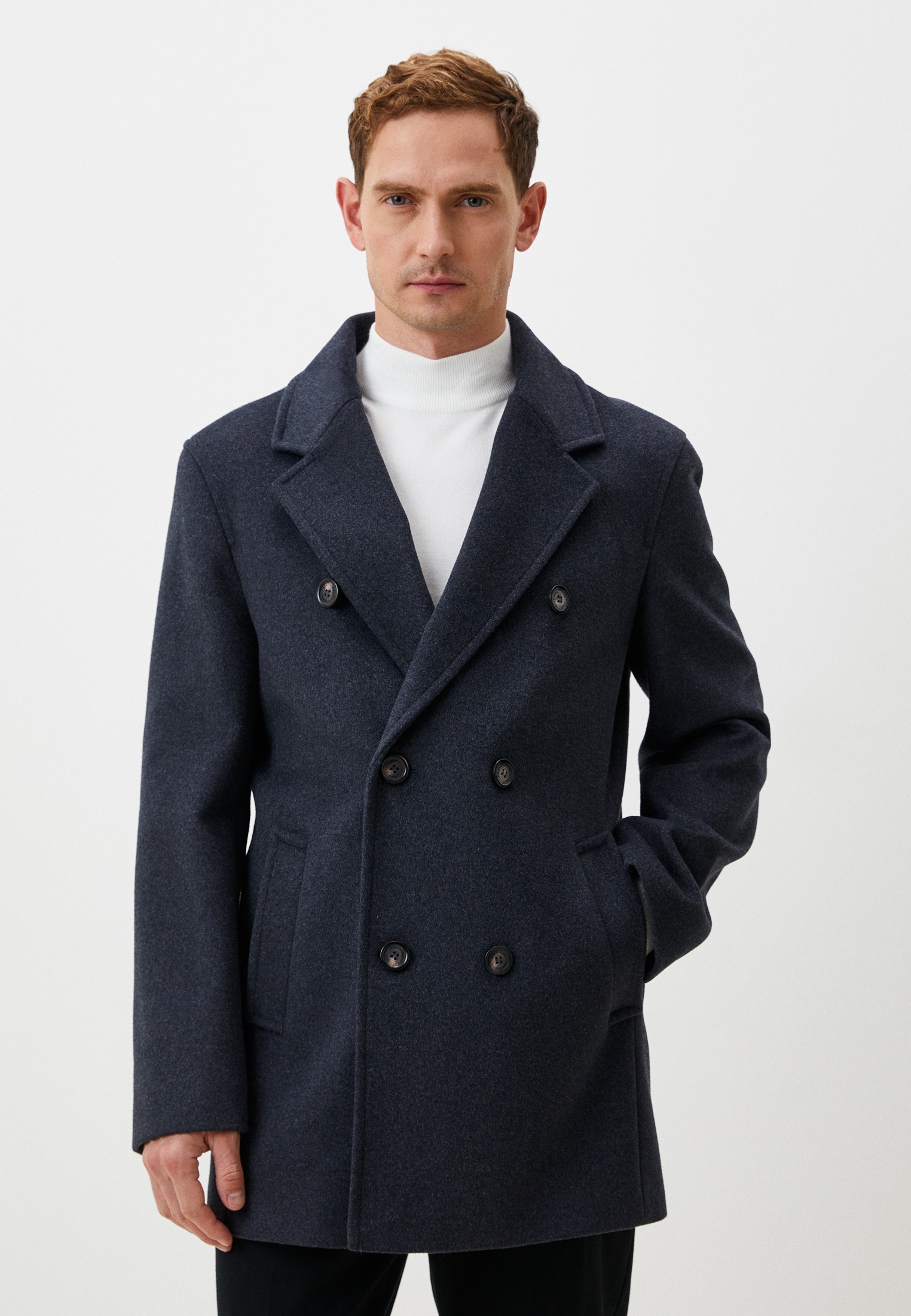 Мужские пальто Avalon 10652ПД 12K Melange Grey