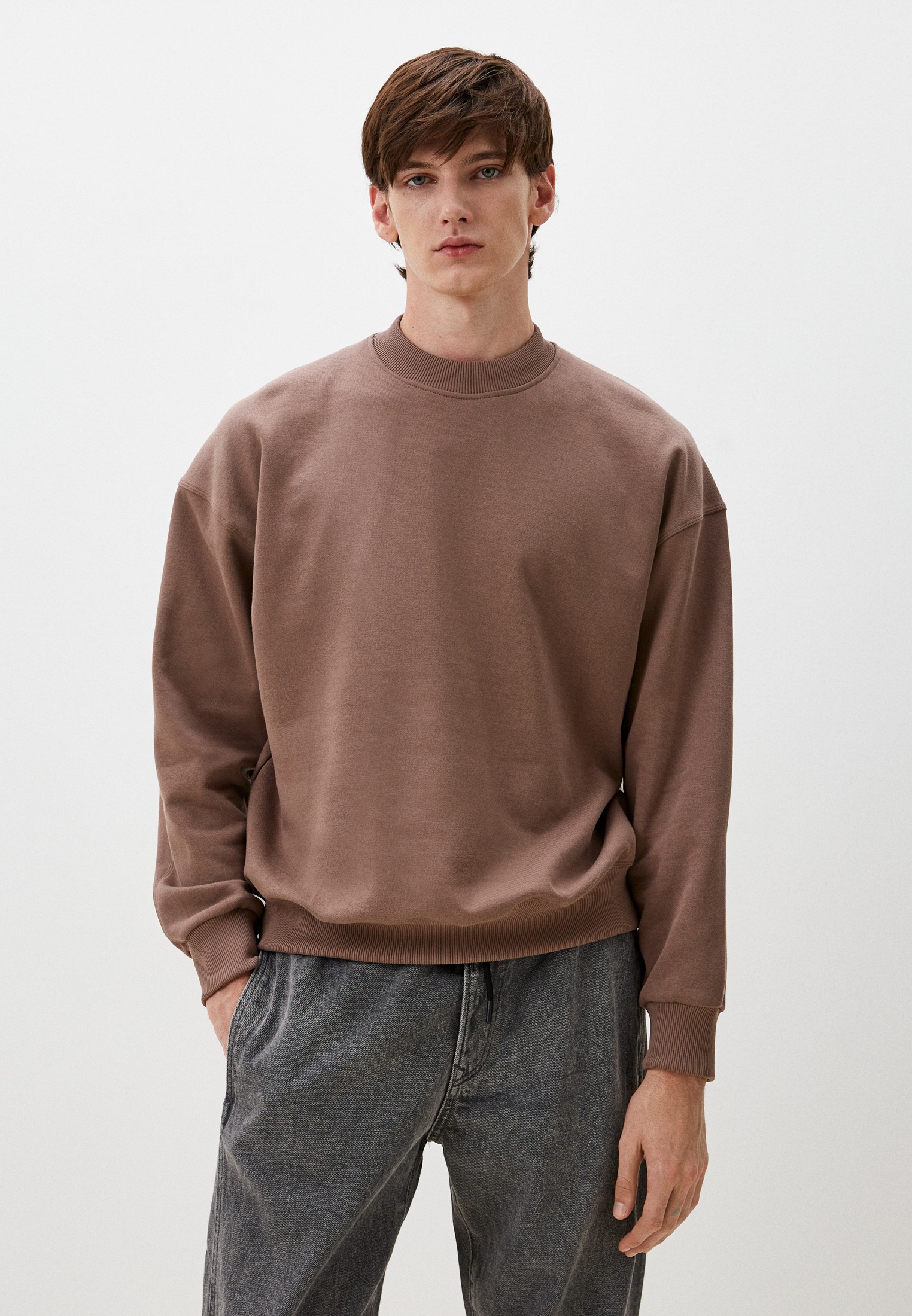 Мужские свитшоты MARK FORMELLE 121894/24-3956П-7(3)-2/тауп печать