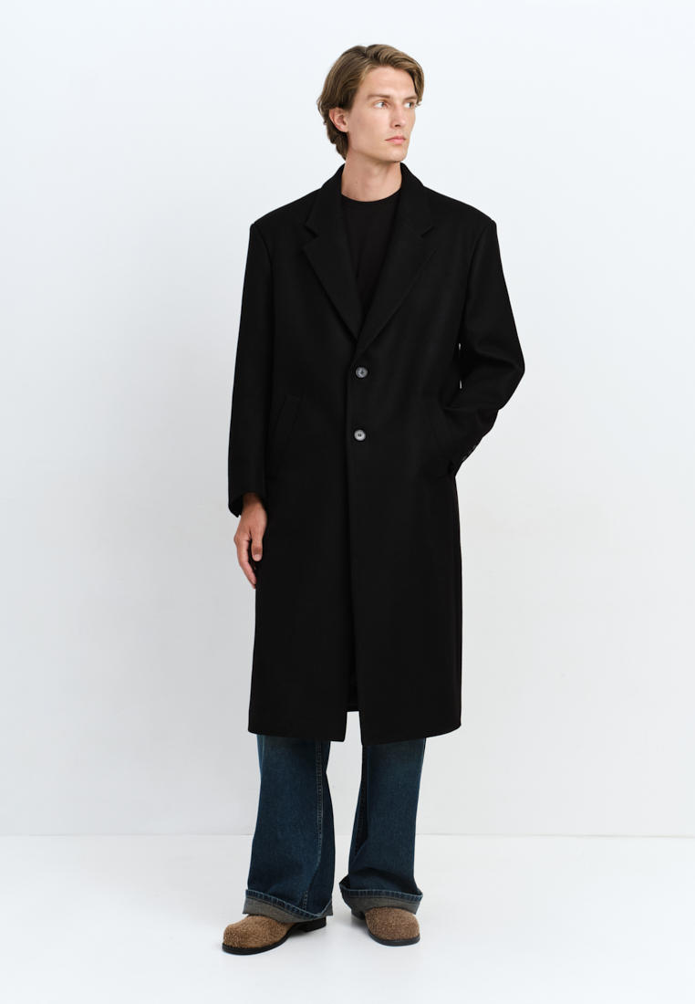 Мужские пальто All We Need 2410M5153P-01-Черный-L/XL
