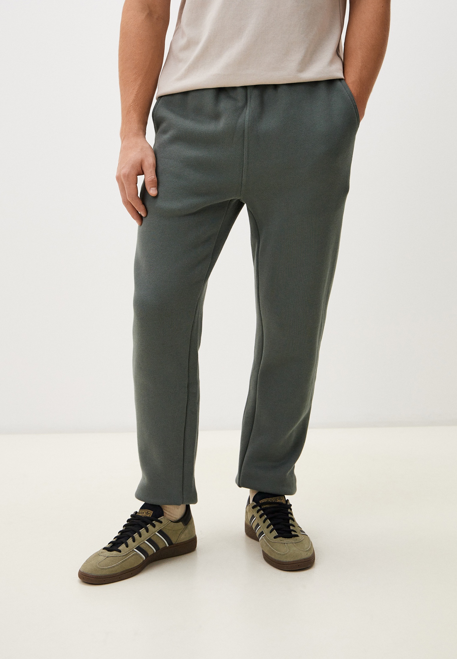 Мужские спортивные брюки Qwentiny 130062/SI_сер-M