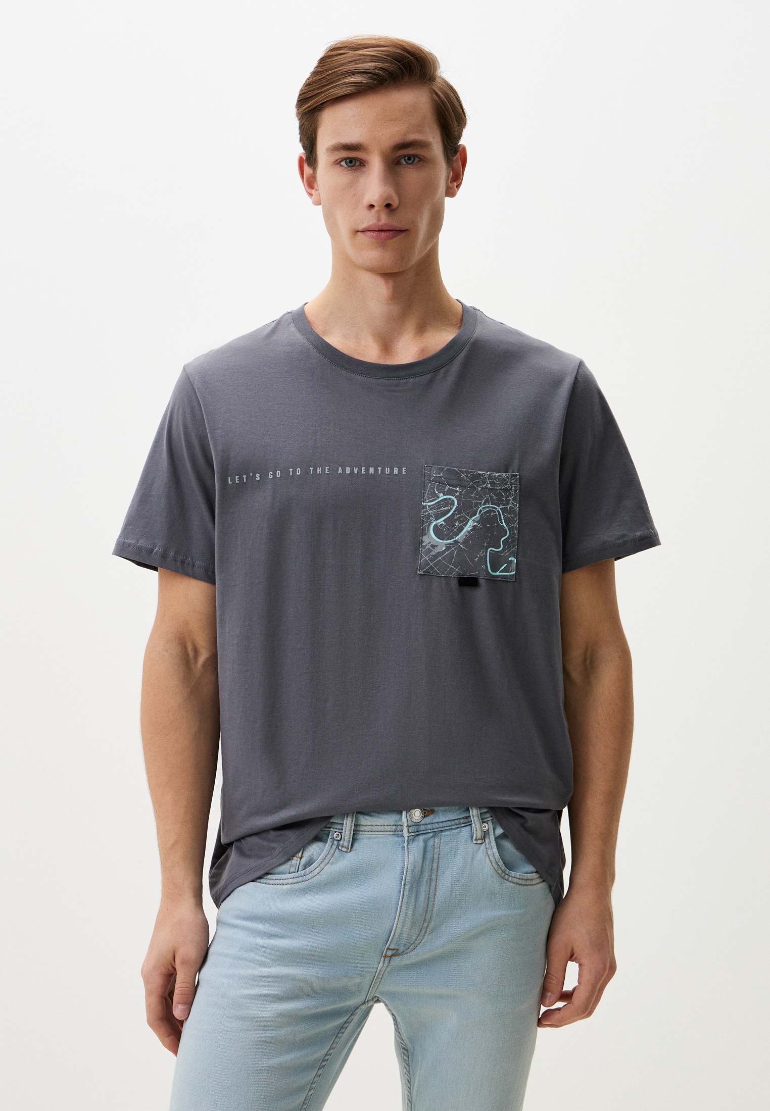 Футболка с коротким рукавом Begood AW24MJ228D