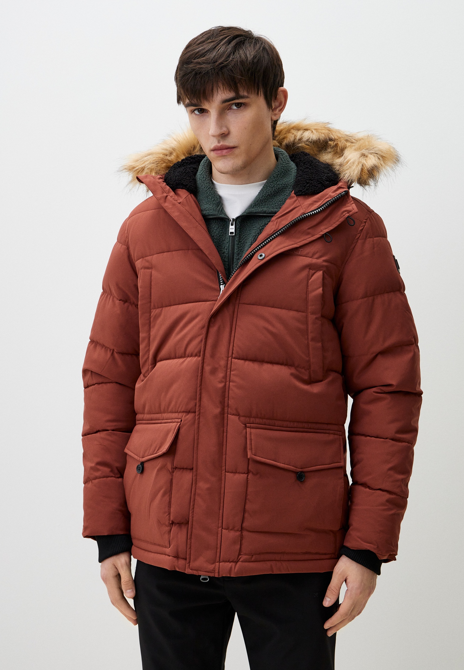 Мужская верхняя одежда Cobolt VISBY-MAHOGANY-S