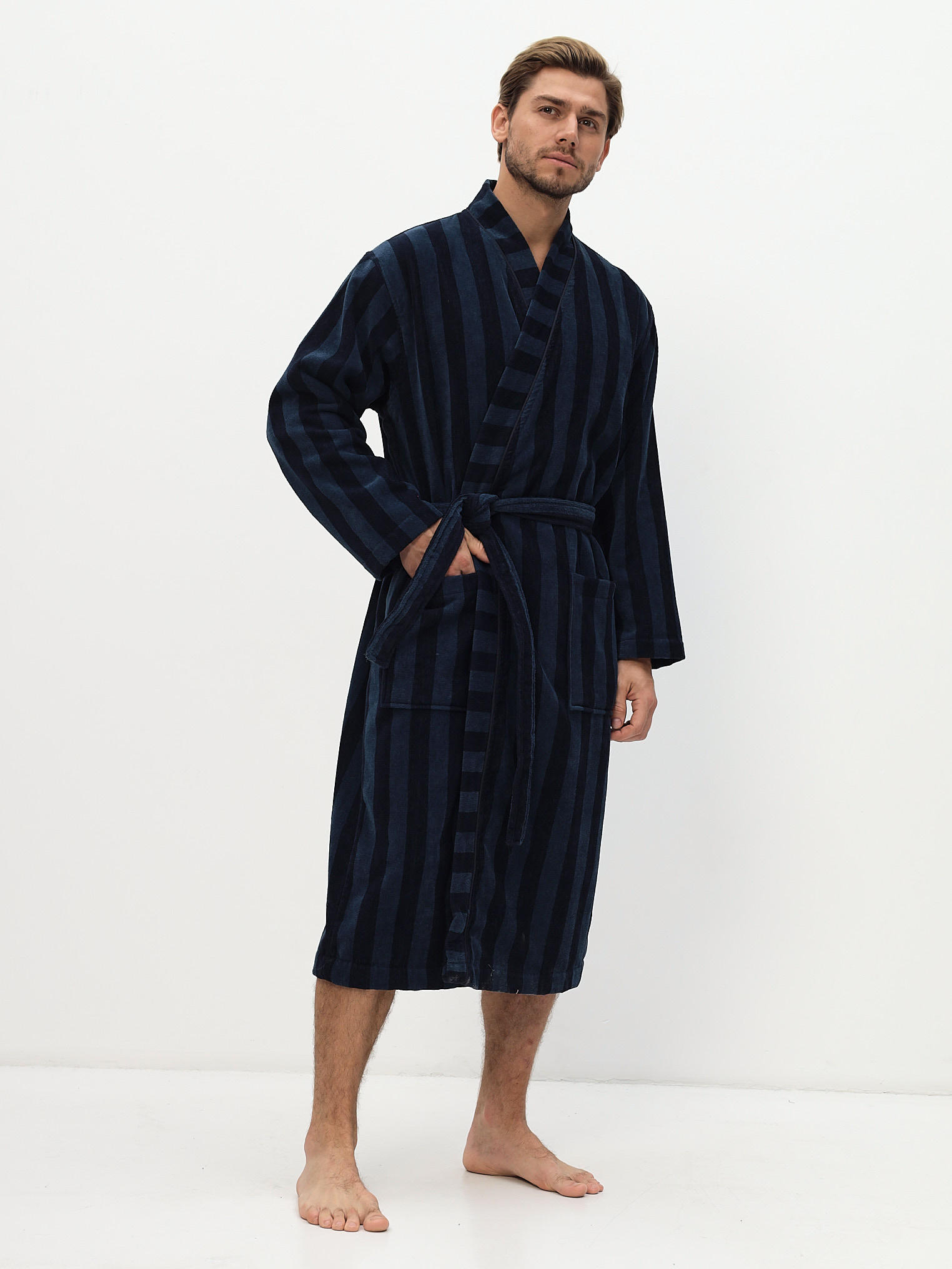 Халат Luisa Moretti 246537-NAVY-S