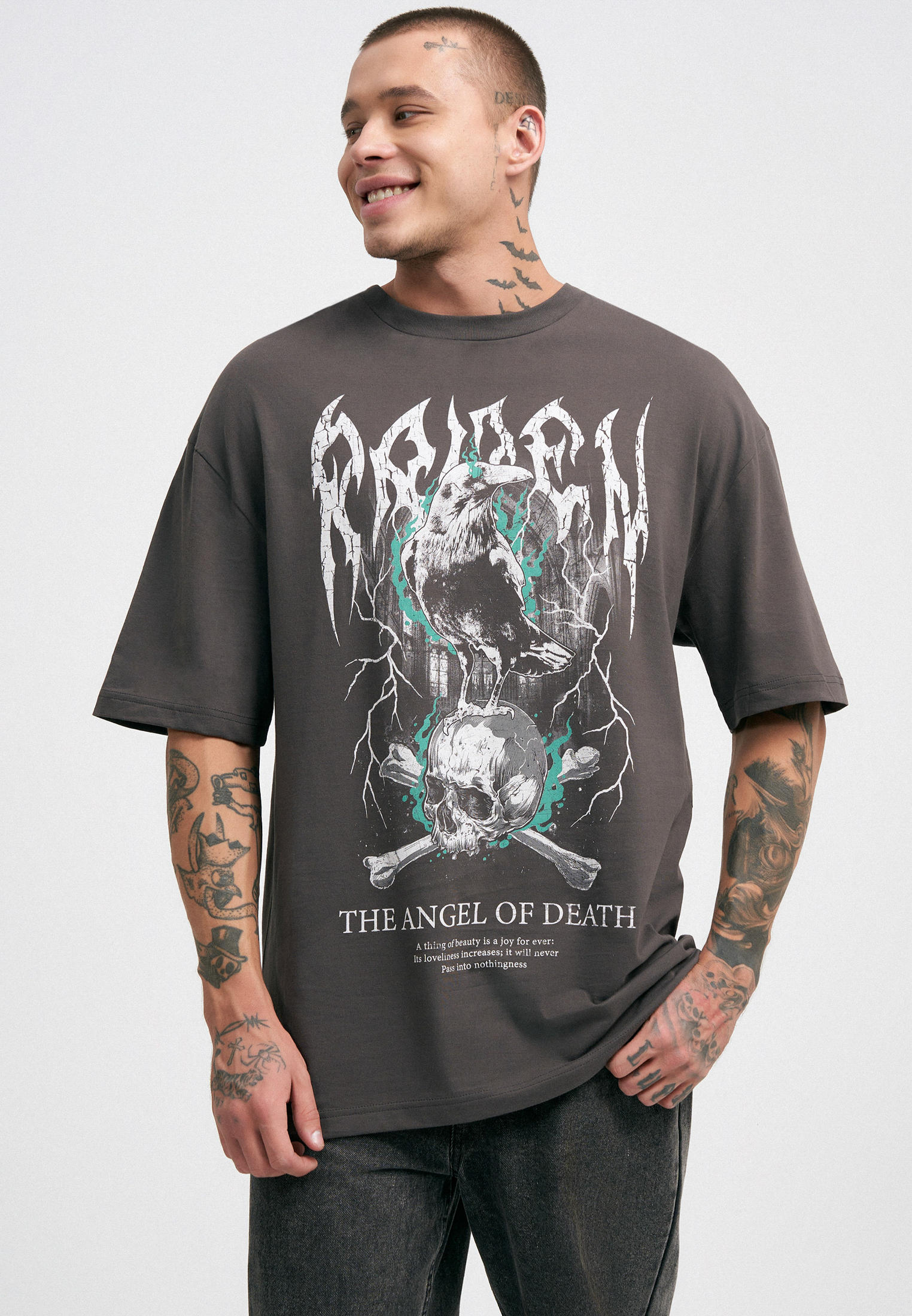 Футболка с коротким рукавом ТВОЕ 102142-18GR-M