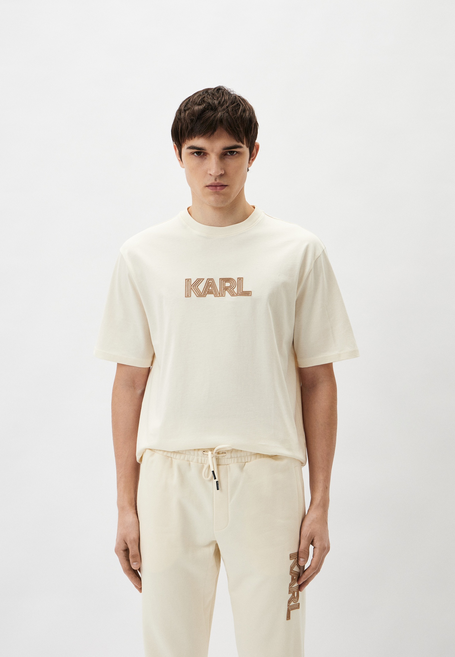 Мужская футболка Karl Lagerfeld (Карл Лагерфельд) 246M1703_461