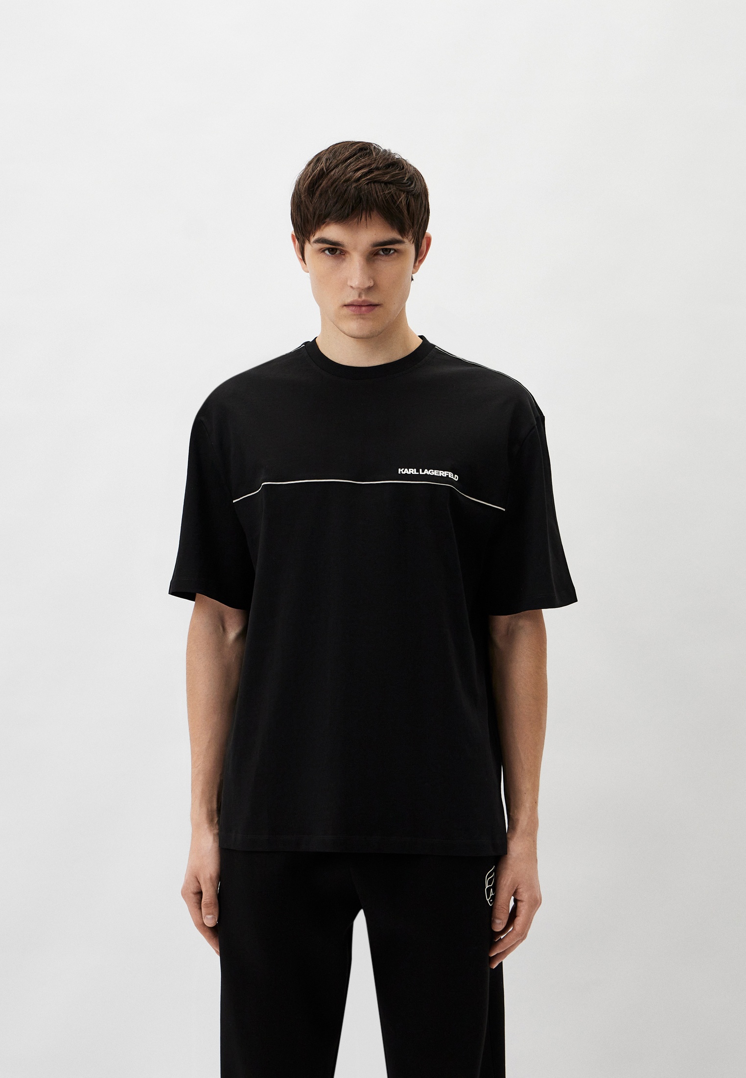 Мужская футболка Karl Lagerfeld (Карл Лагерфельд) 246M1700_999