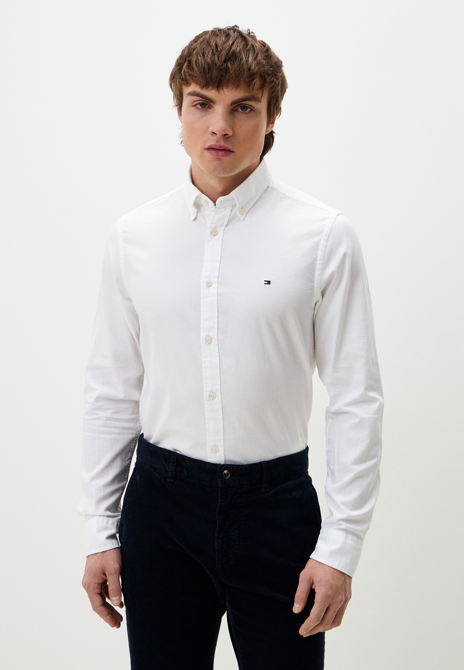 Рубашка с длинным рукавом Tommy Hilfiger (Томми Хилфигер) MW0MW34568_YCF