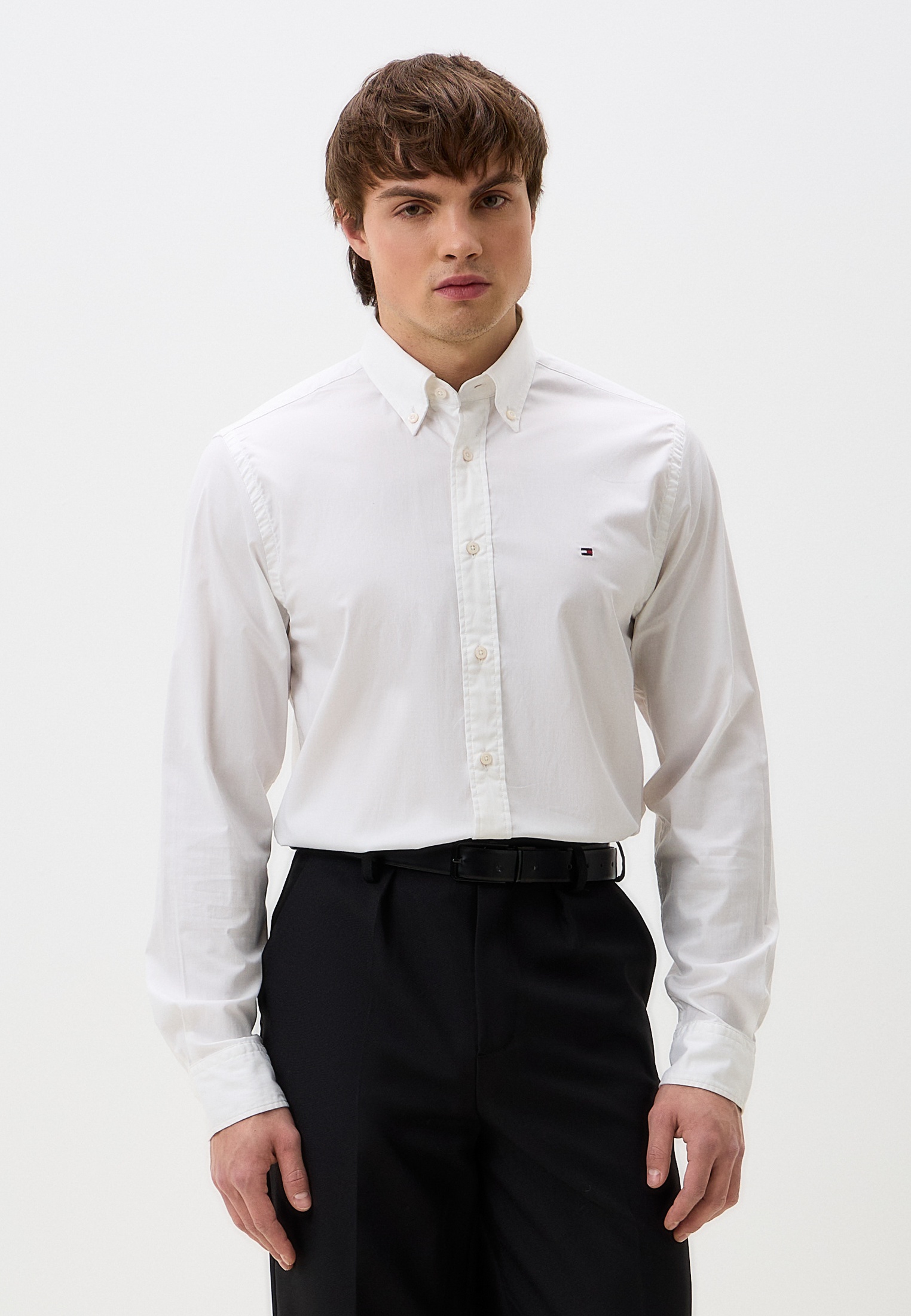 Рубашка с длинным рукавом Tommy Hilfiger (Томми Хилфигер) Рубашка Tommy Hilfiger