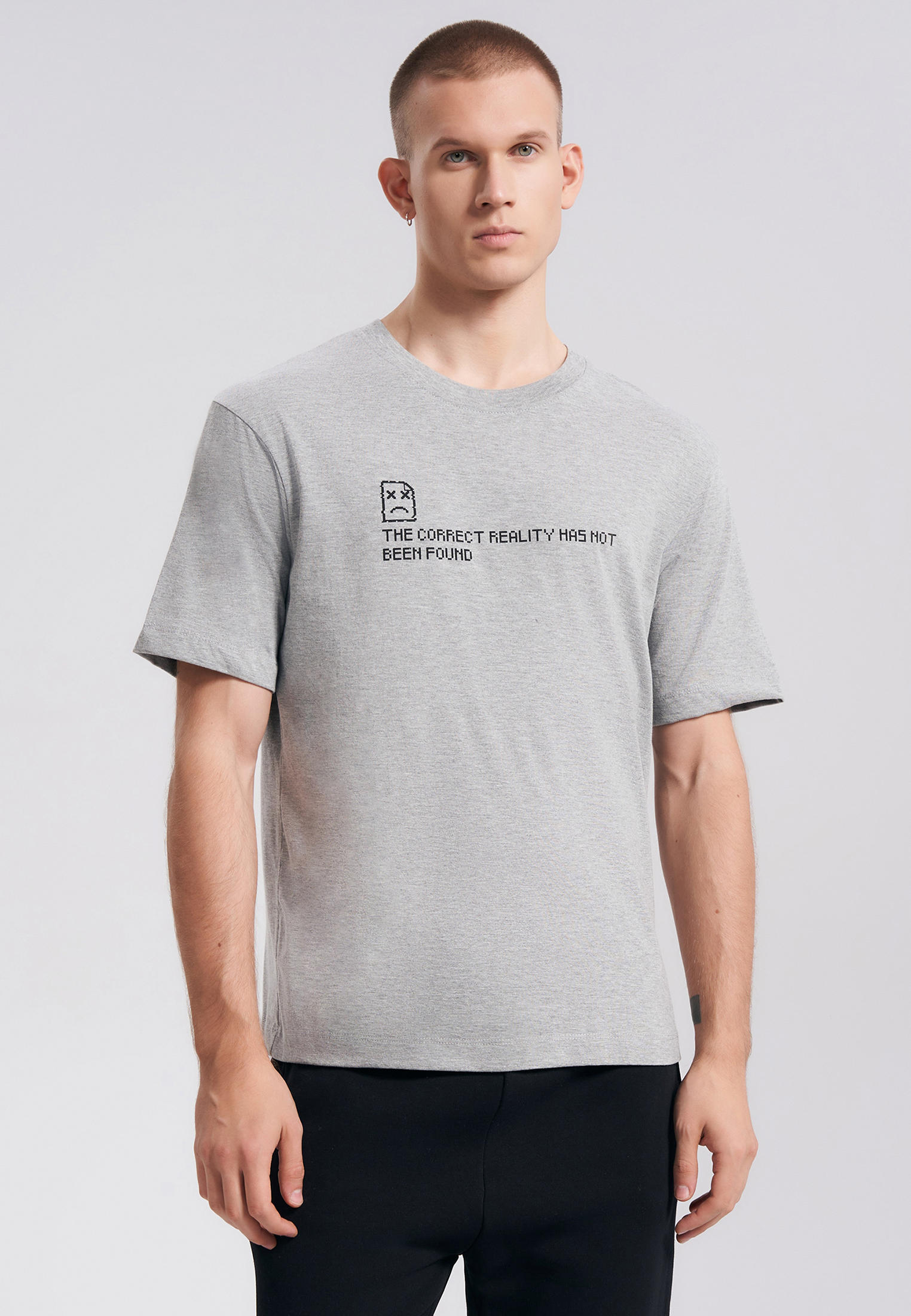 Футболка с коротким рукавом ТВОЕ 103485-AMGR-S