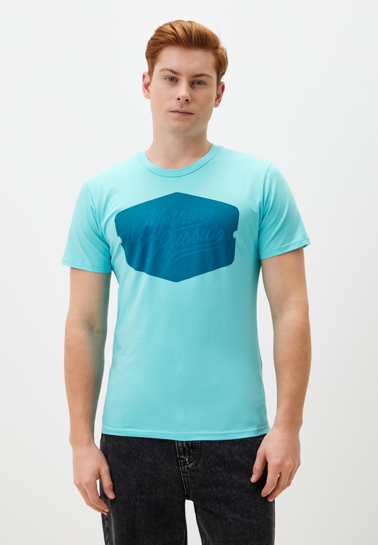 Футболка Mother Russia ФУ000000267-голубой-S