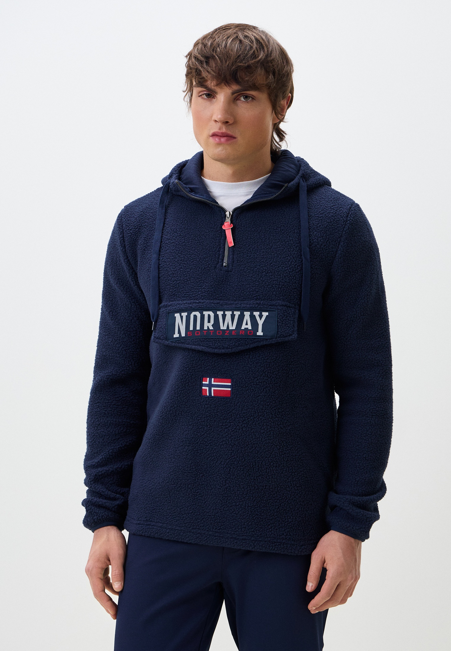 Мужской флис Scuola Nautica Italiana Худи Scuola Nautica Italiana
