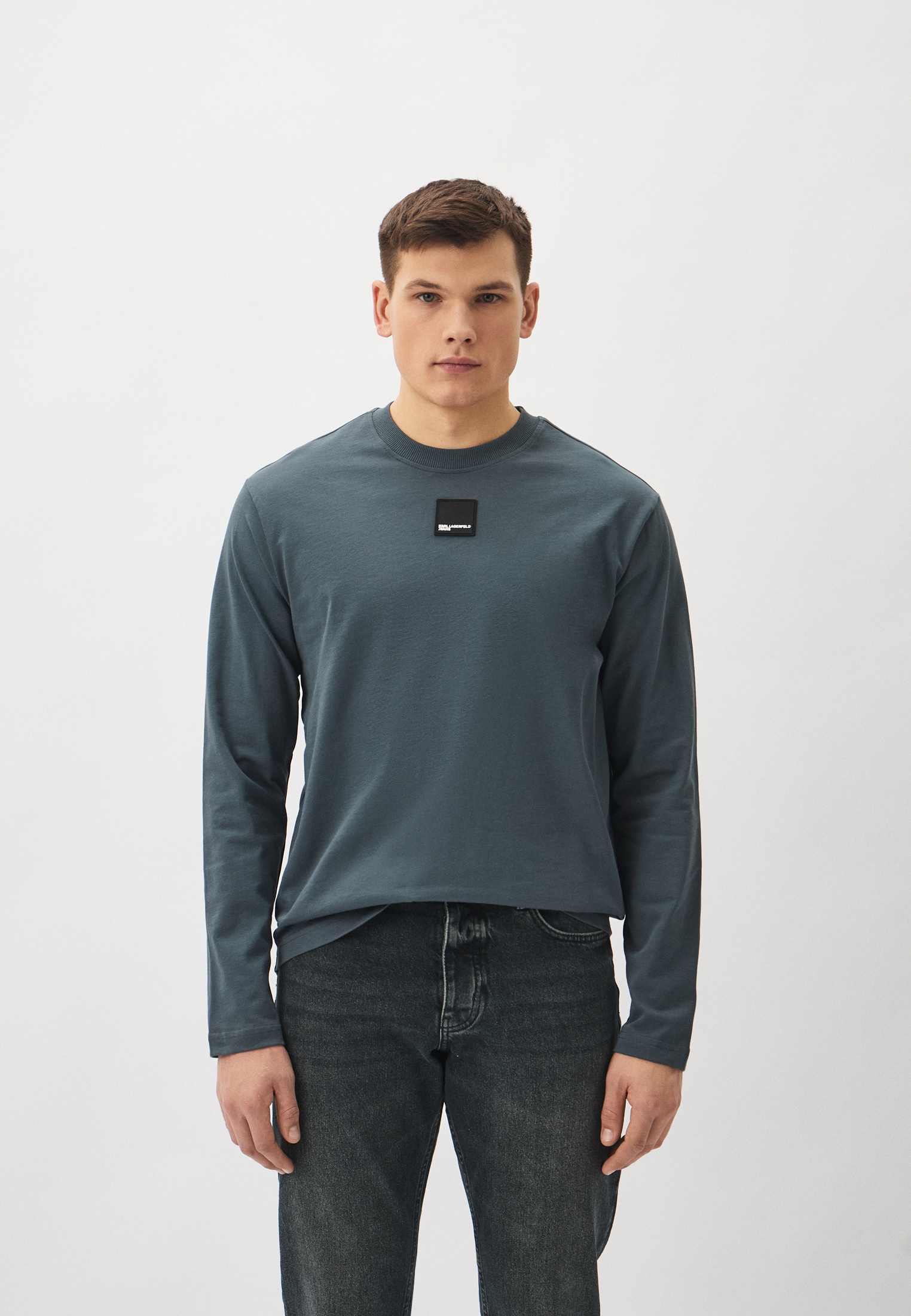 Футболка с длинным рукавом Karl Lagerfeld Jeans A1M17043_1MV