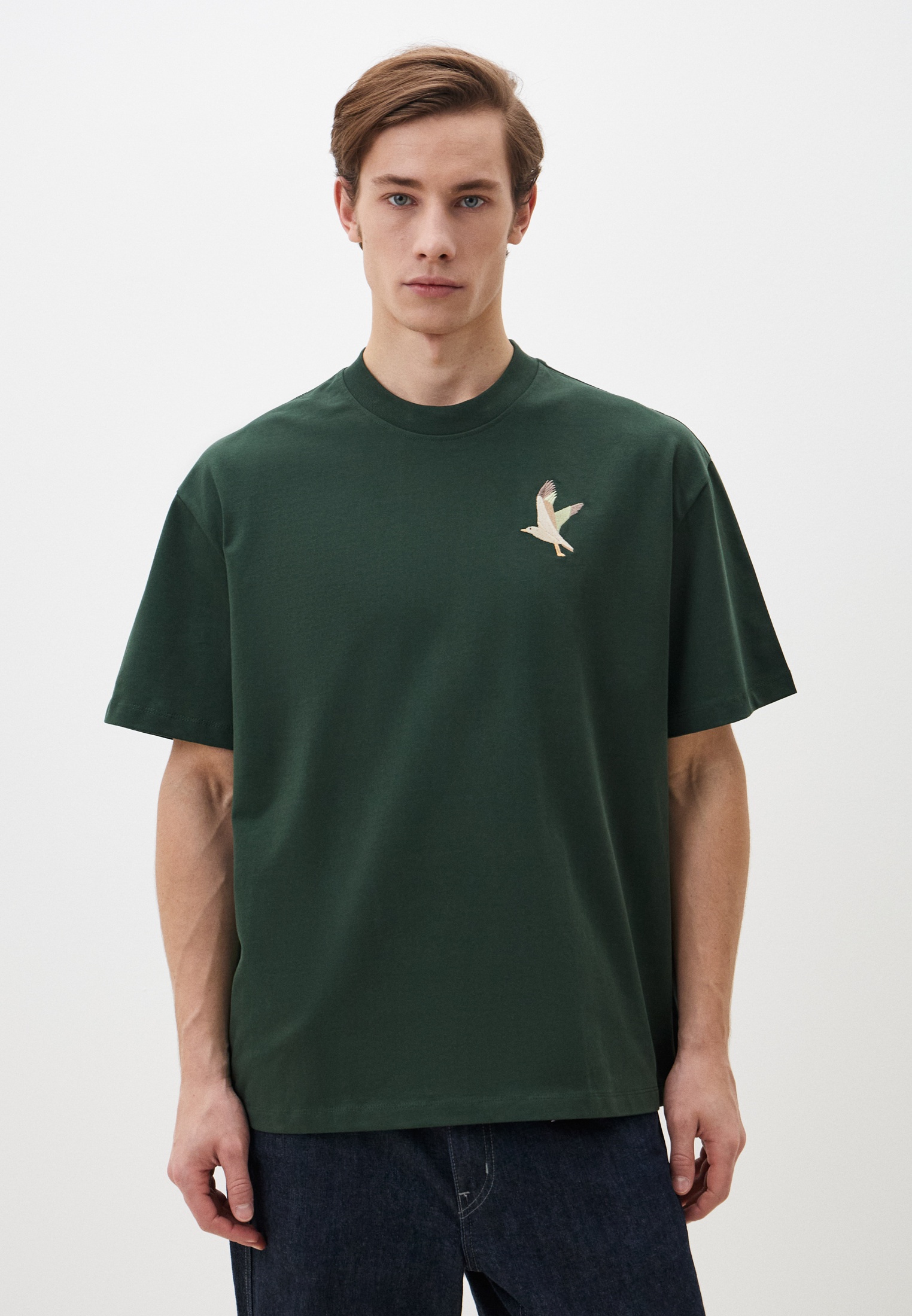 Футболка с коротким рукавом Берегите Птиц Футболка Берегите Птиц