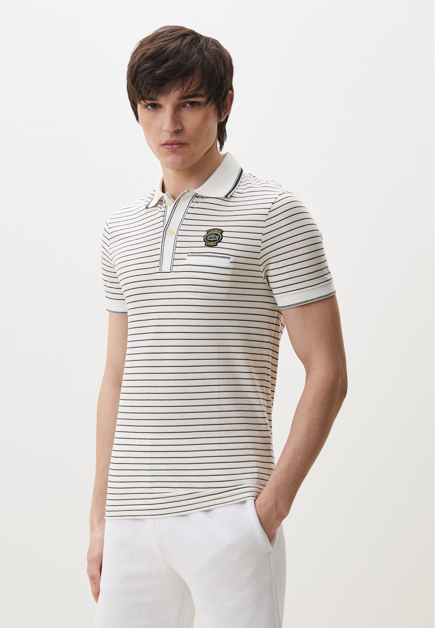 Мужские футболки поло Lacoste (Лакост) KZPH75832CQ