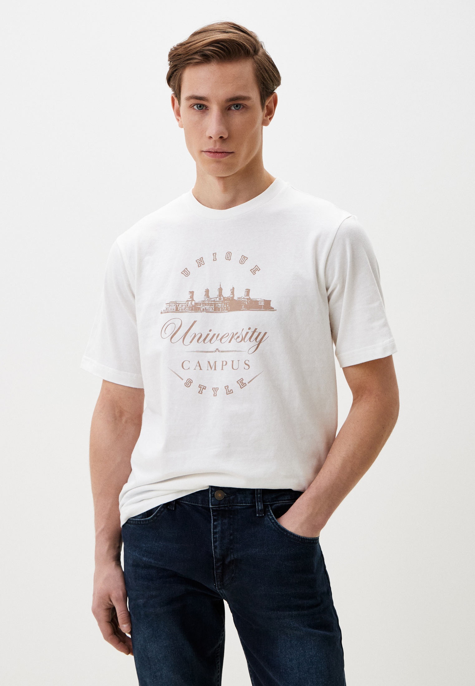 Футболка с коротким рукавом Baon (Баон) B7325022-COLD MILK