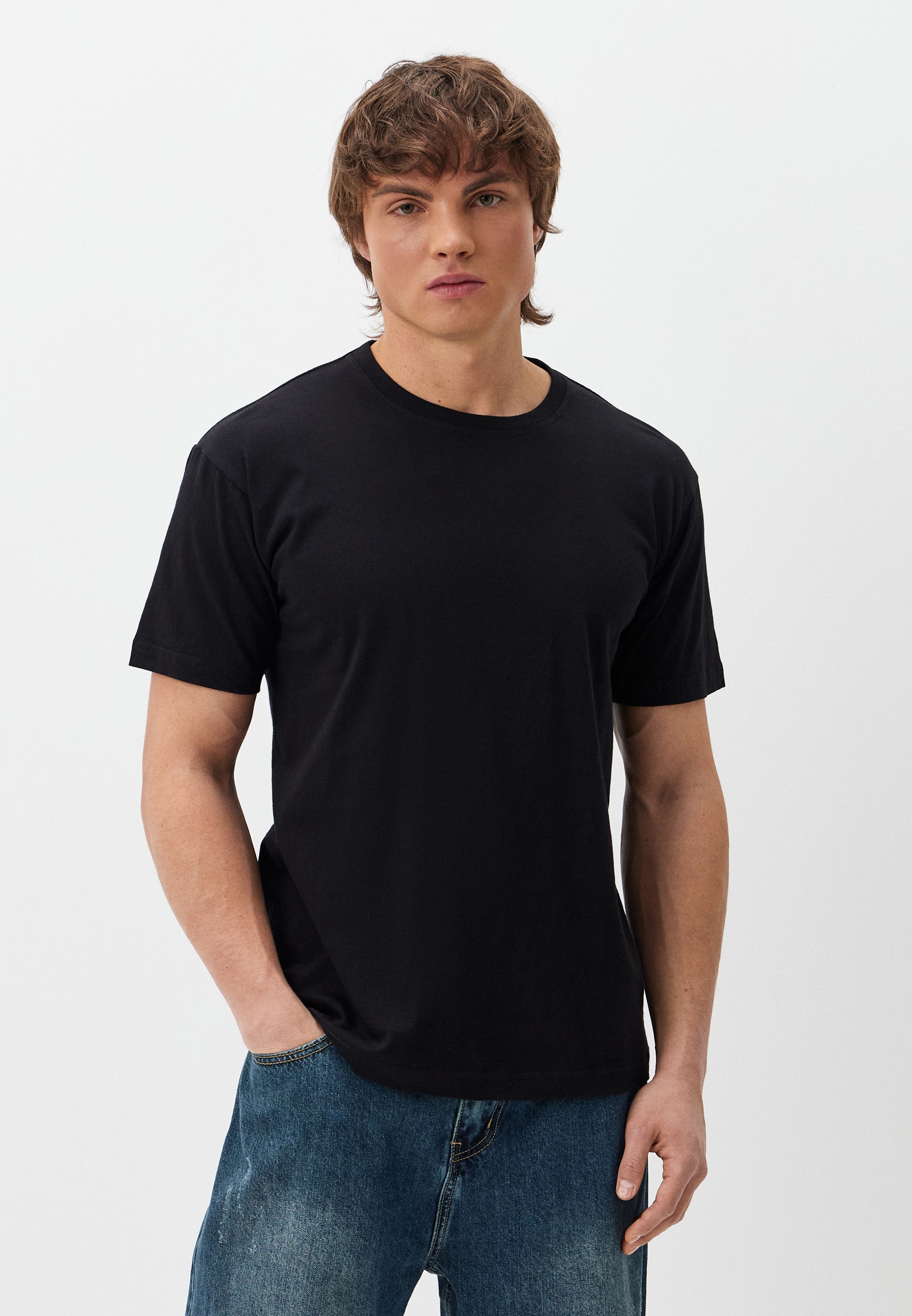 Футболка с коротким рукавом Gaxgax ЛФИ4-001чер-44