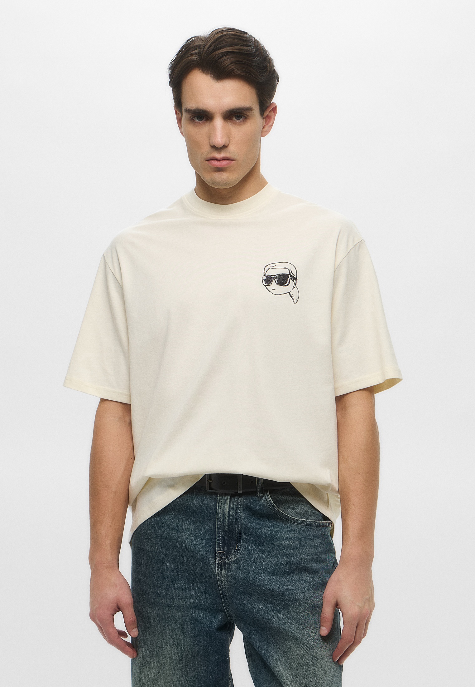 Мужская футболка Karl Lagerfeld (Карл Лагерфельд) A1M17120_B09