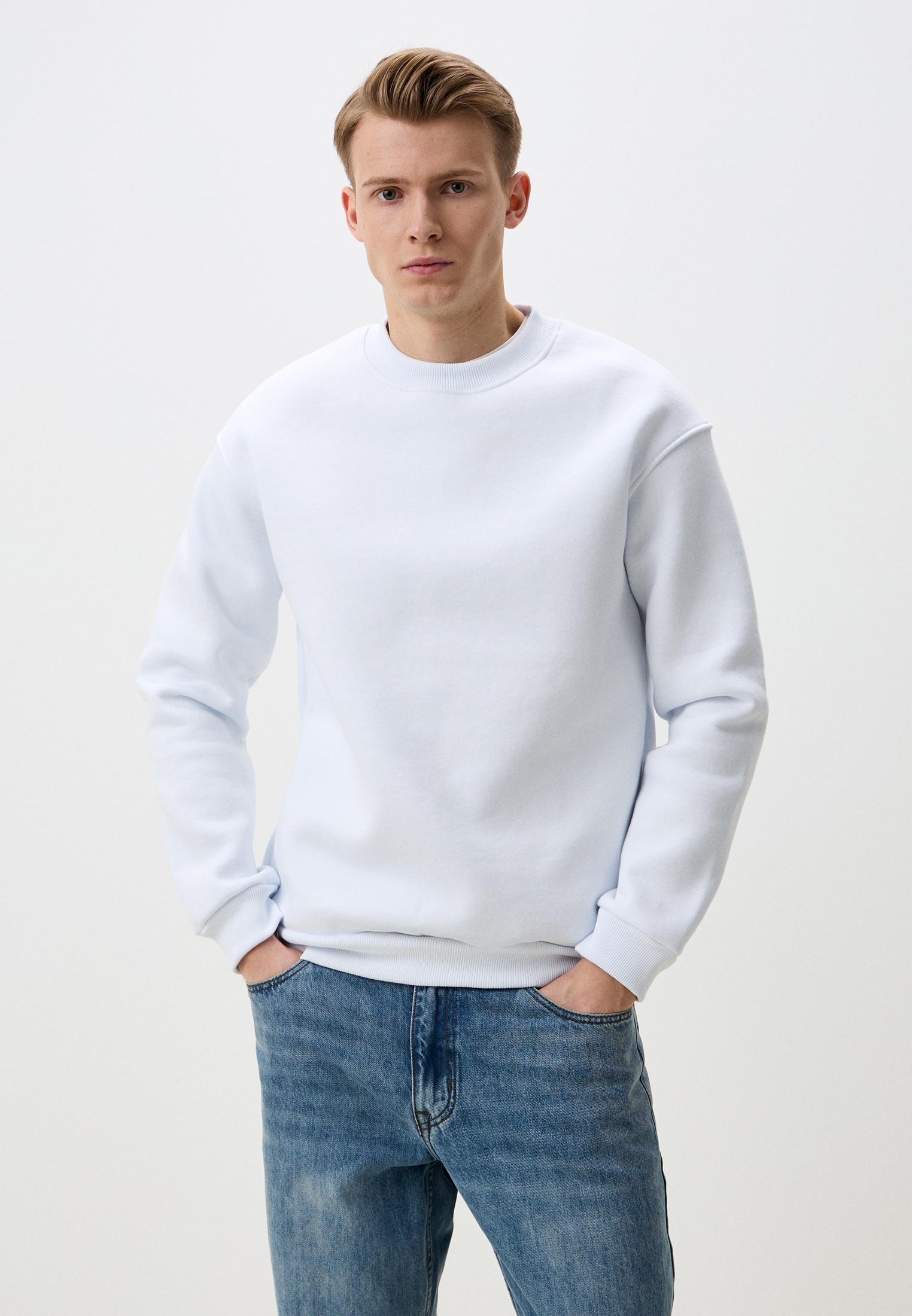 Мужские свитшоты Телодвижения svitshotman/белый