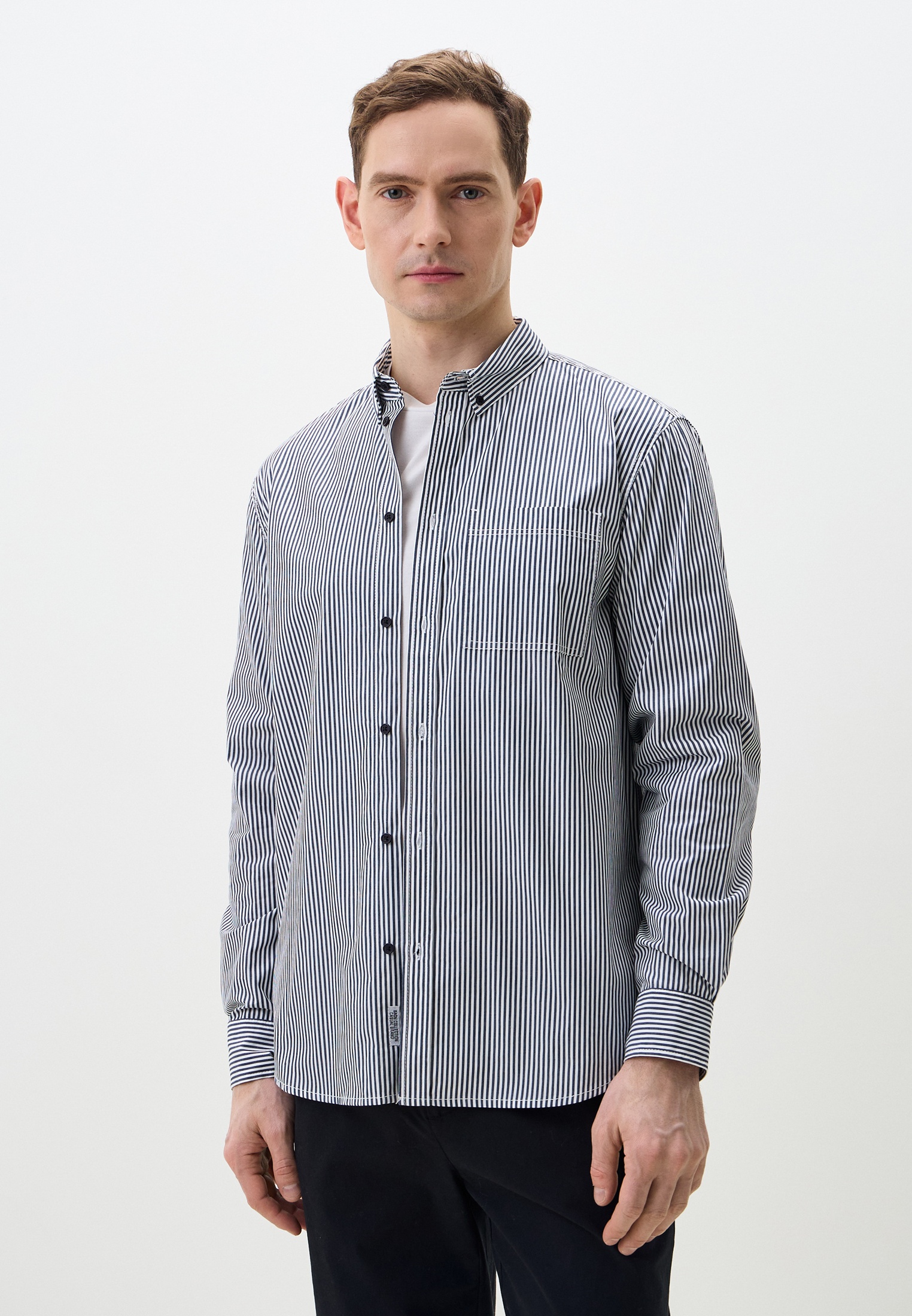 Рубашка с длинным рукавом Baon (Баон) B6625005-POSEIDON STRIPED