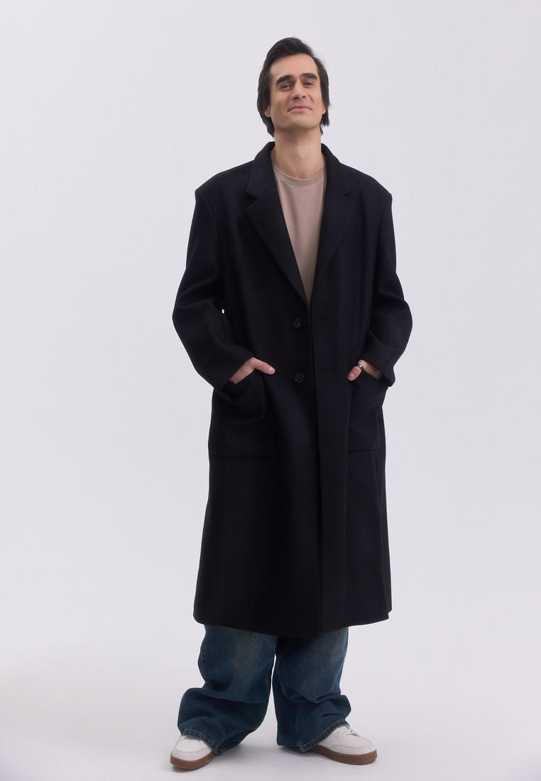 Мужские пальто All We Need 2502M5103P-01-Черный-S/M