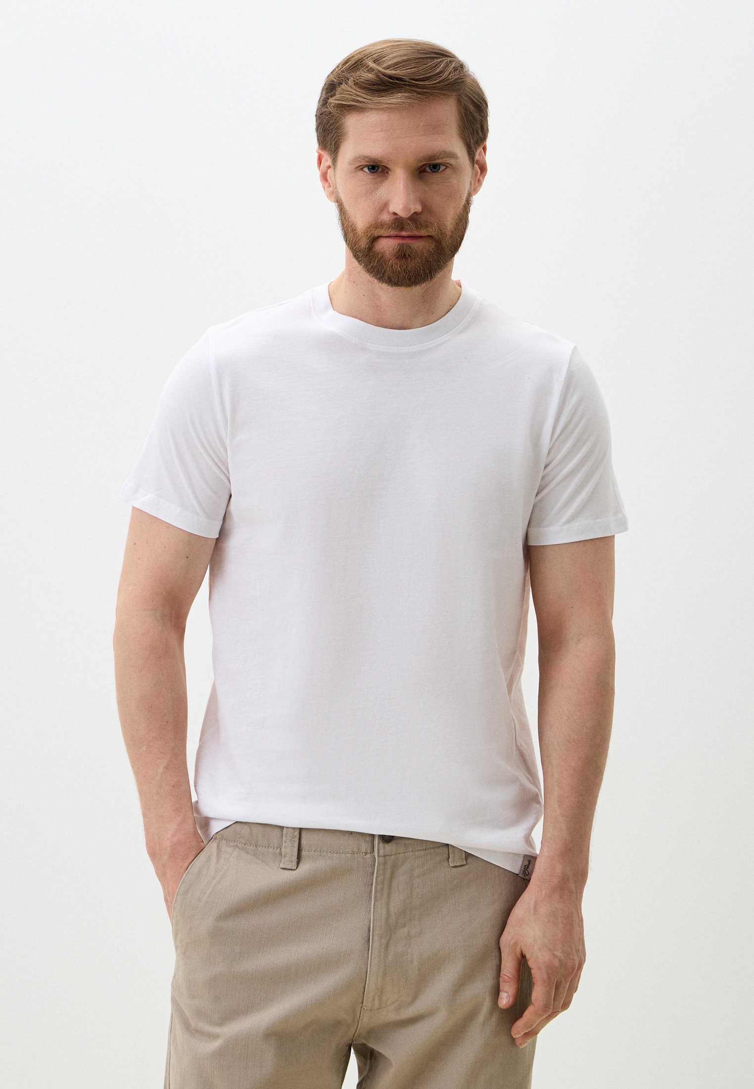 Футболка с коротким рукавом Colin's CL1073961_Q1.V1_WHT_SS25