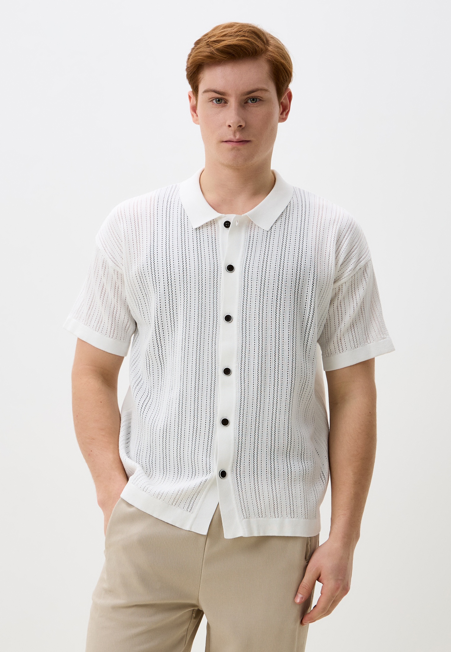 Кардиган Rushbay RB9104-white