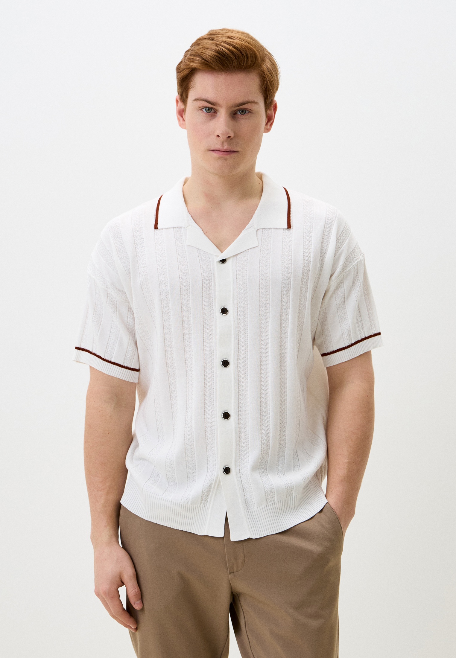Кардиган Rushbay RB09102-white