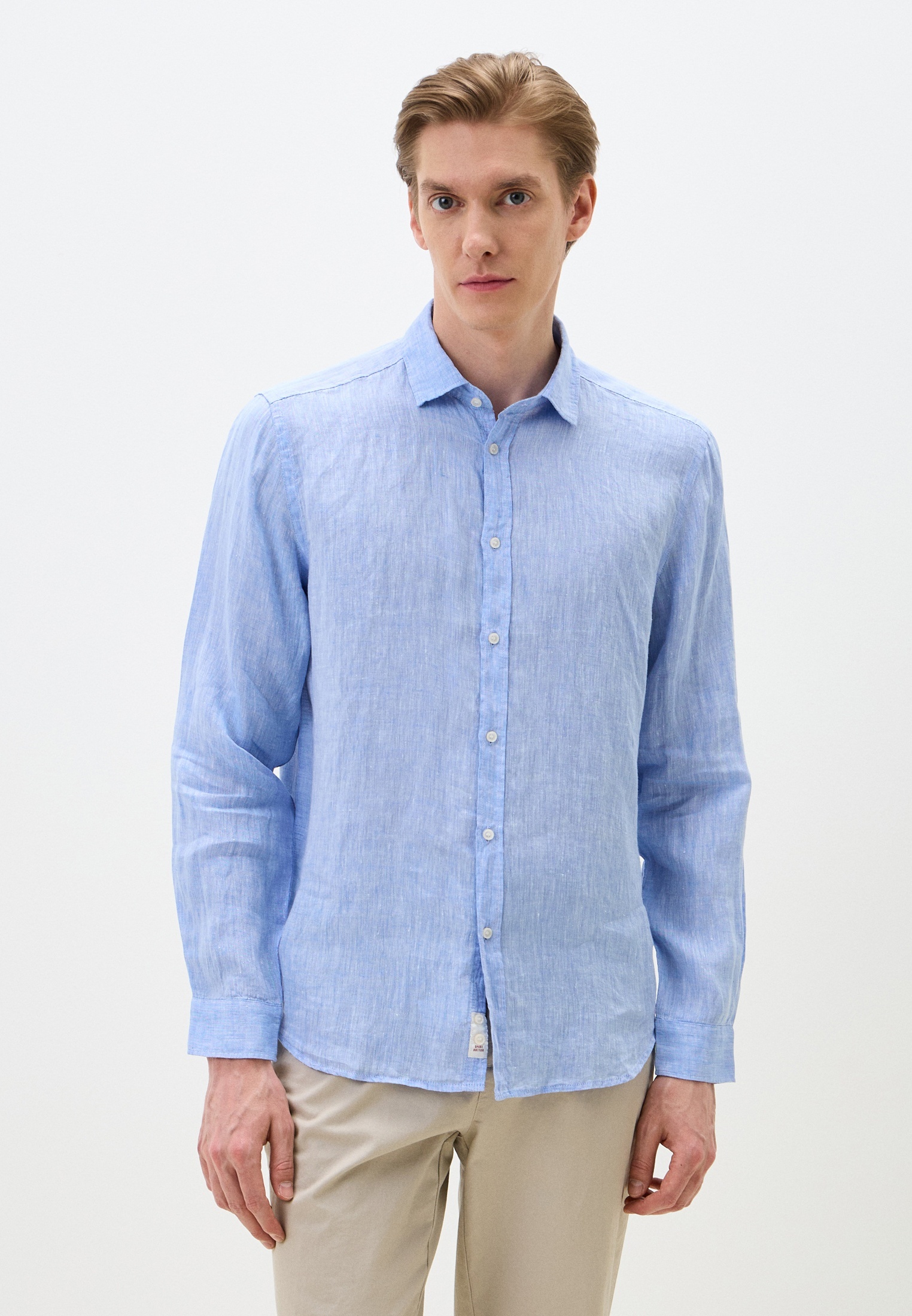 Рубашка с длинным рукавом Sisley 25P_5BKUSQ029_901