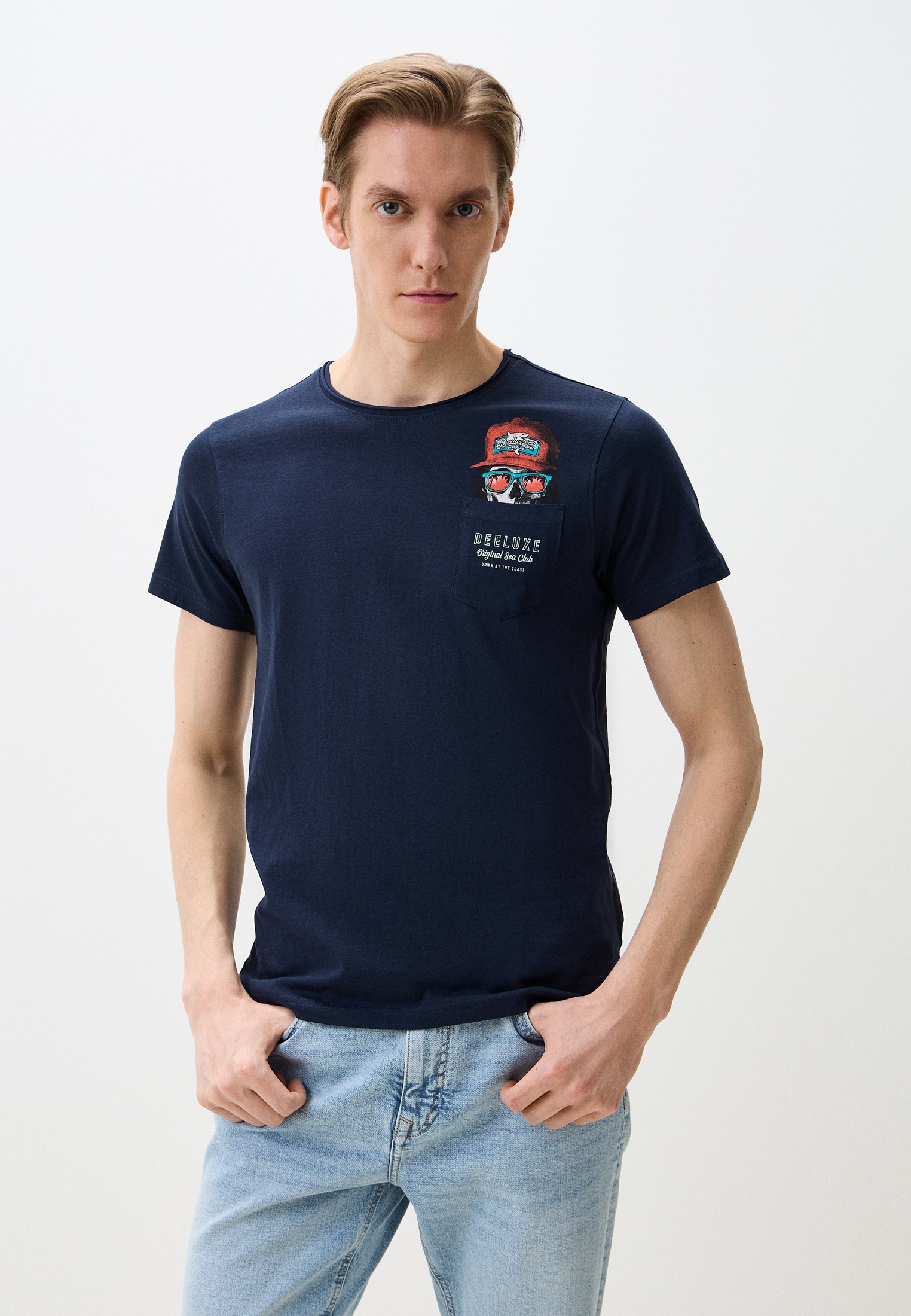 Футболка с коротким рукавом Deeluxe 05T1150M_79NAV