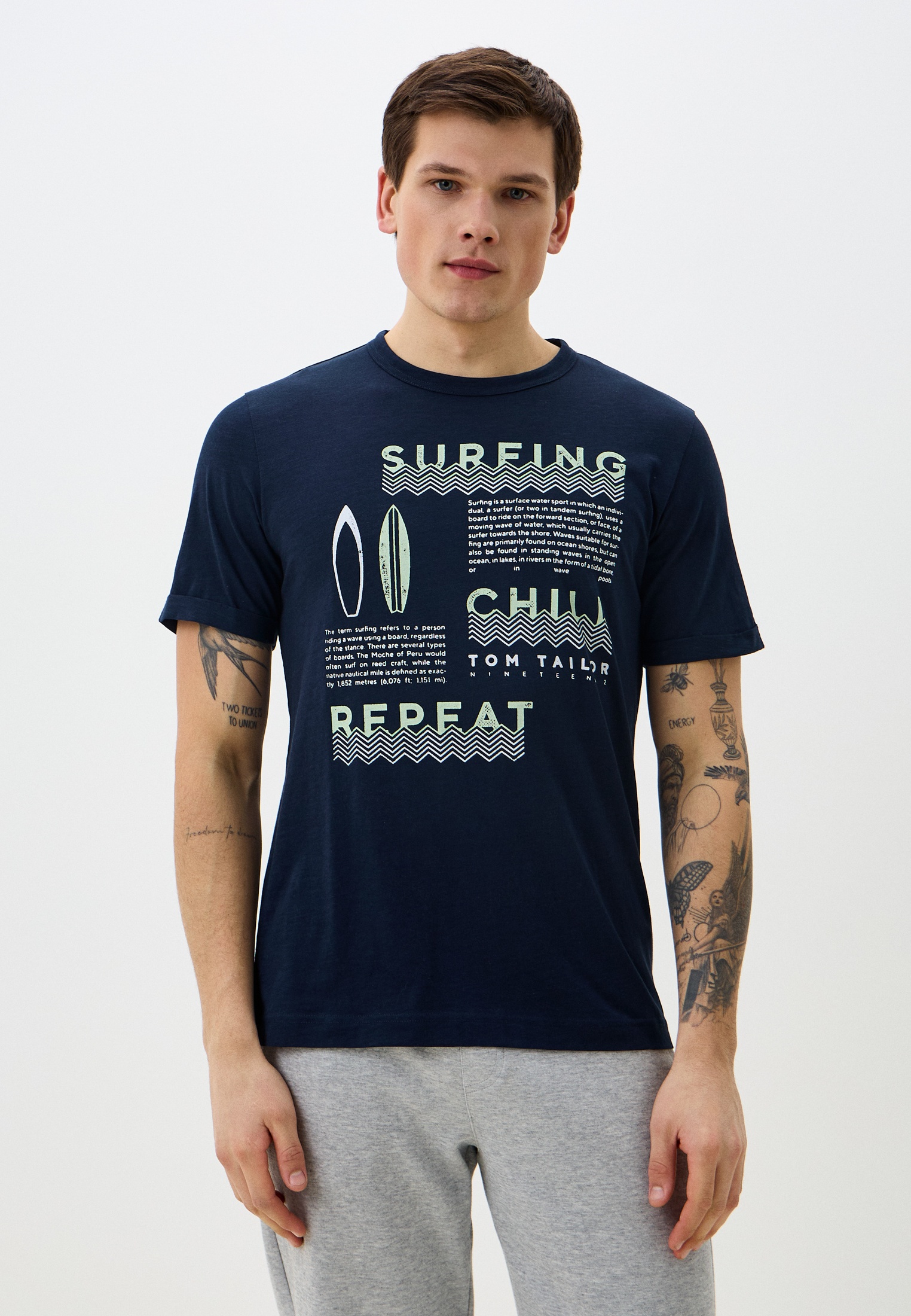 Футболка с коротким рукавом Tom Tailor (Том Тейлор) Футболка Tom Tailor