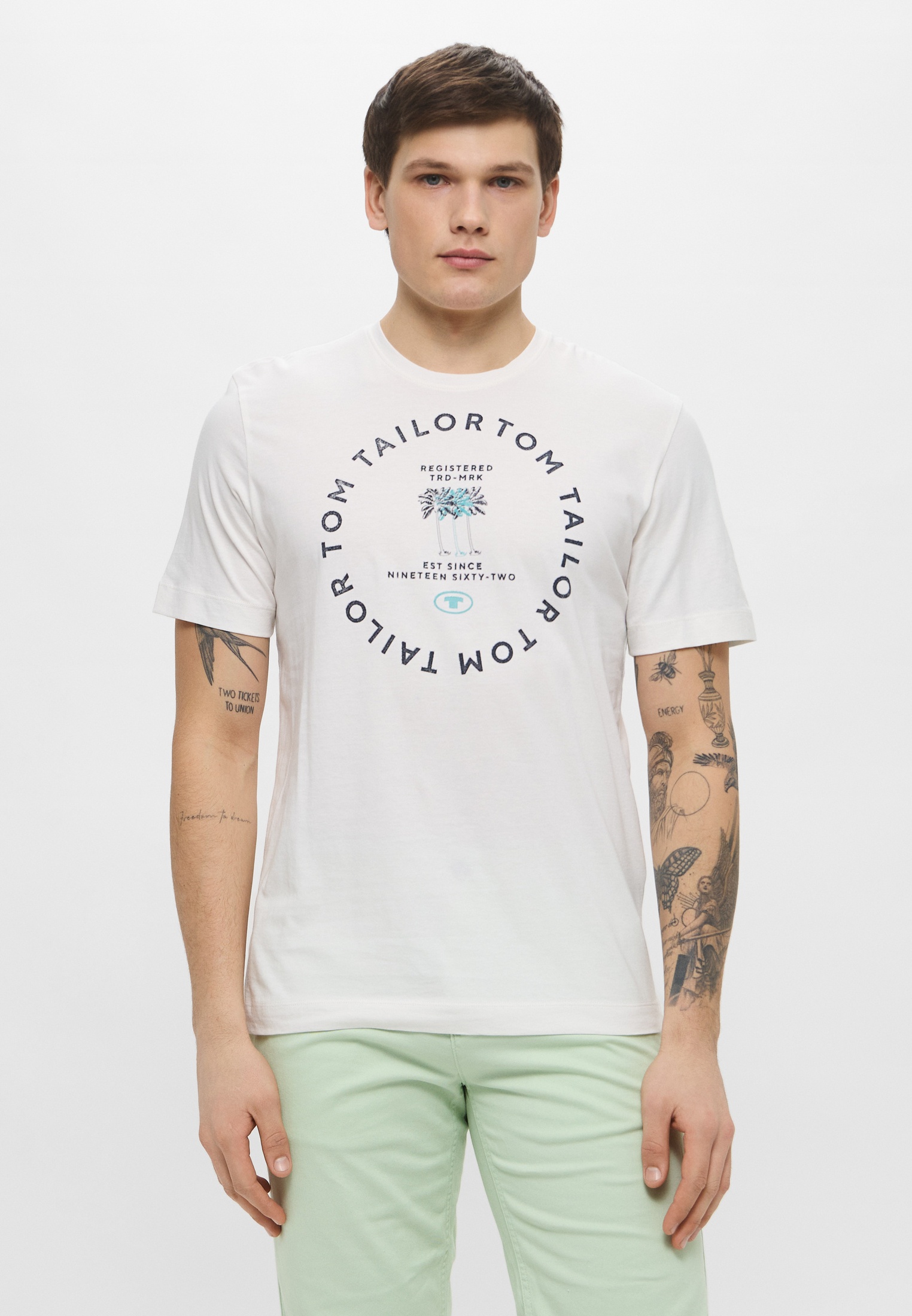 Футболка с коротким рукавом Tom Tailor (Том Тейлор) 1043543-10332