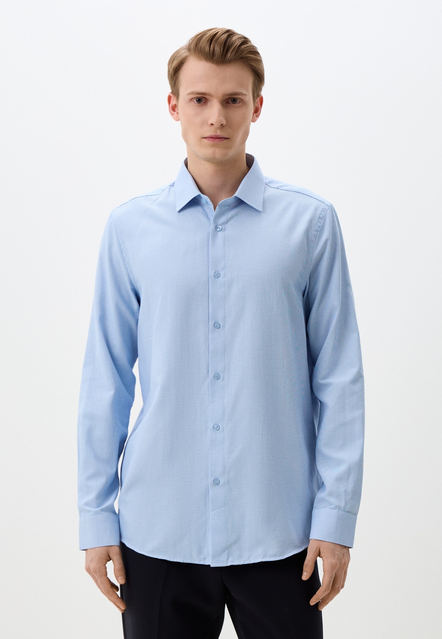 Рубашка с длинным рукавом BAZIONI 66012/1 /  Сорочка мужская