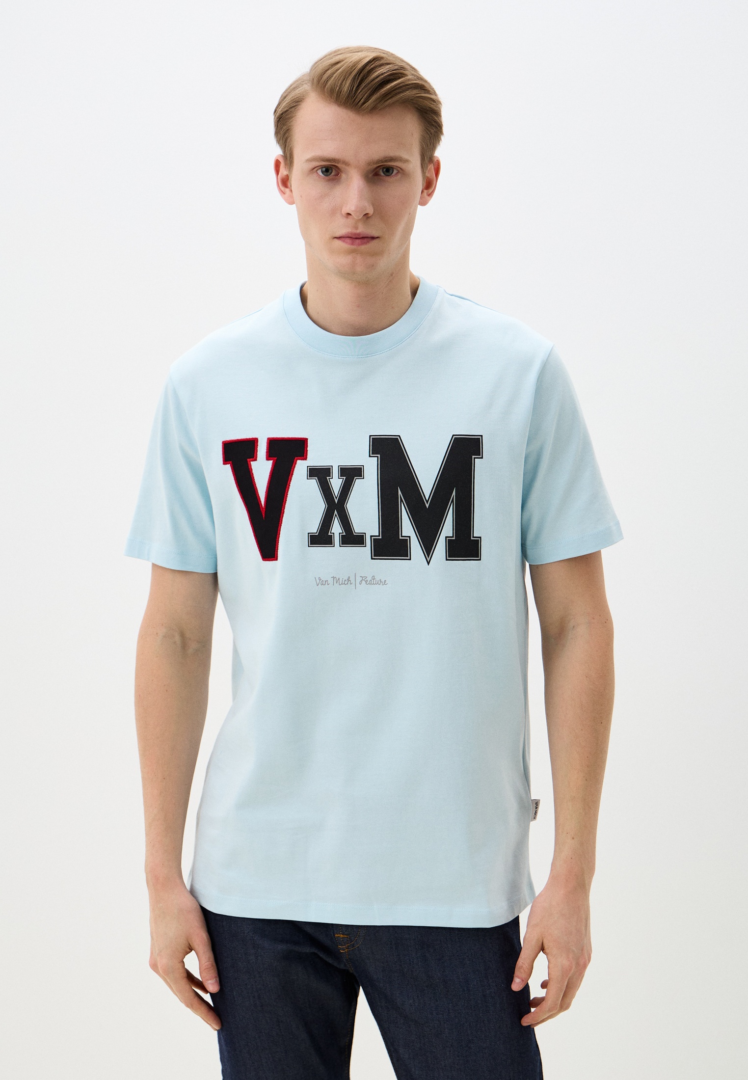 Футболка с коротким рукавом Van Mich Футболка Van Mich