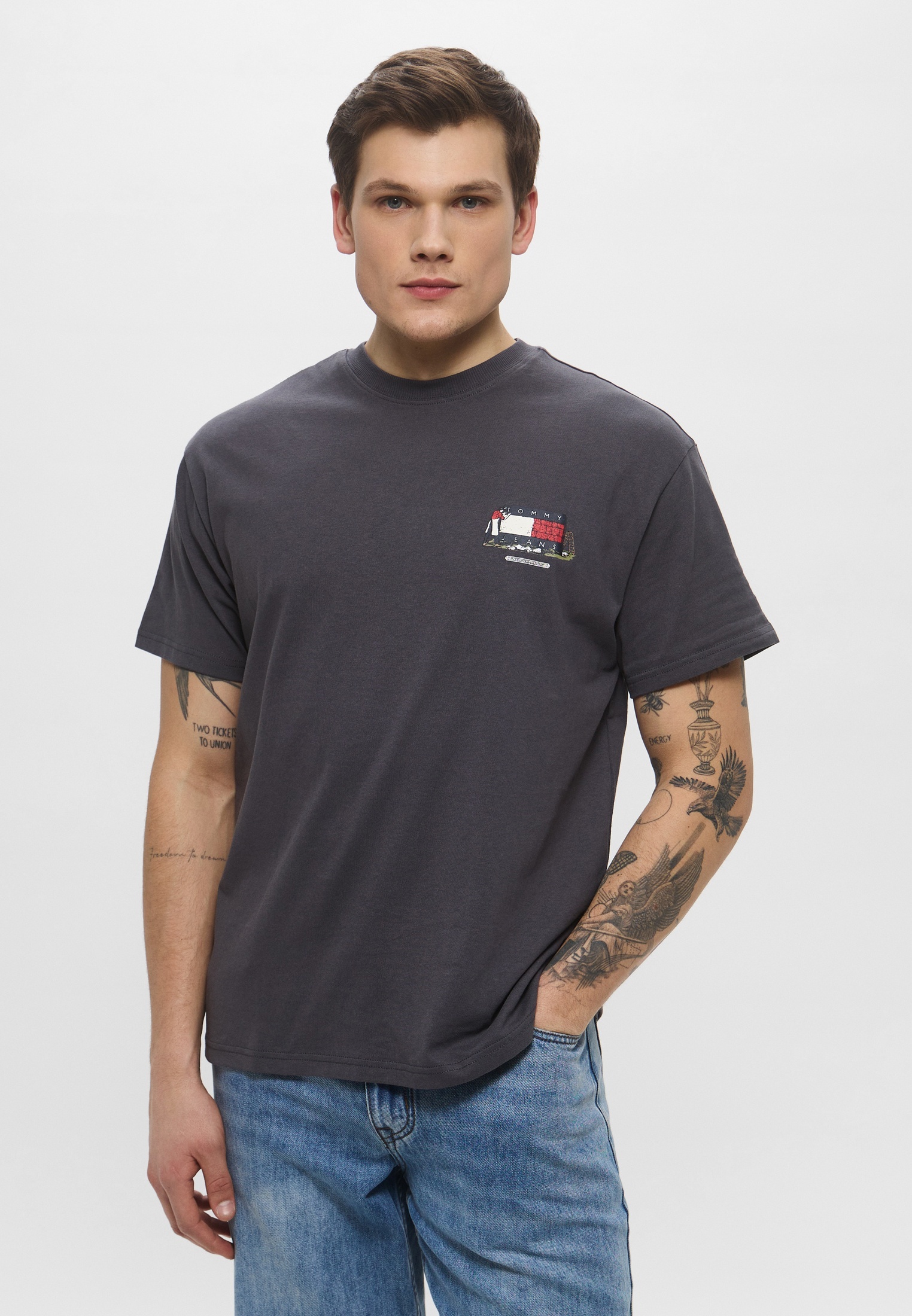 Футболка с коротким рукавом Tommy Hilfiger (Томми Хилфигер) DM0DM20351_PT2