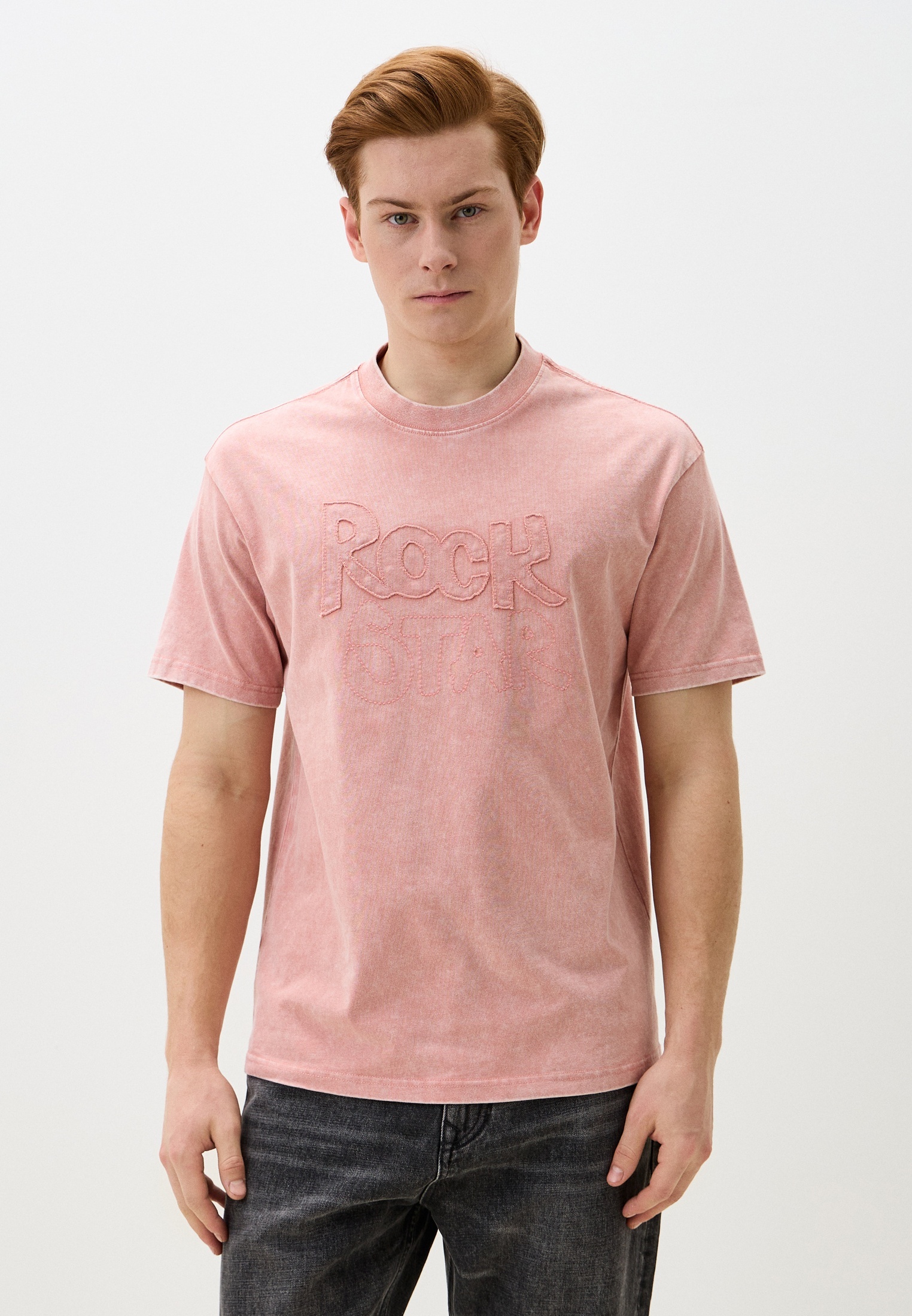 Футболка с коротким рукавом Qwentiny 39Q-1-86338-850_роз