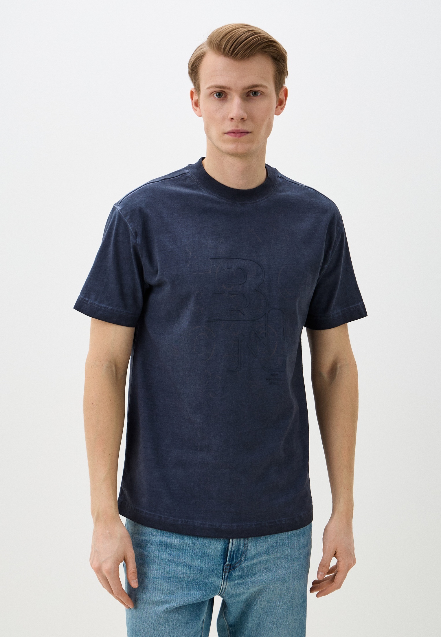 Футболка с коротким рукавом Baon (Баон) B7325054-DEEP NAVY