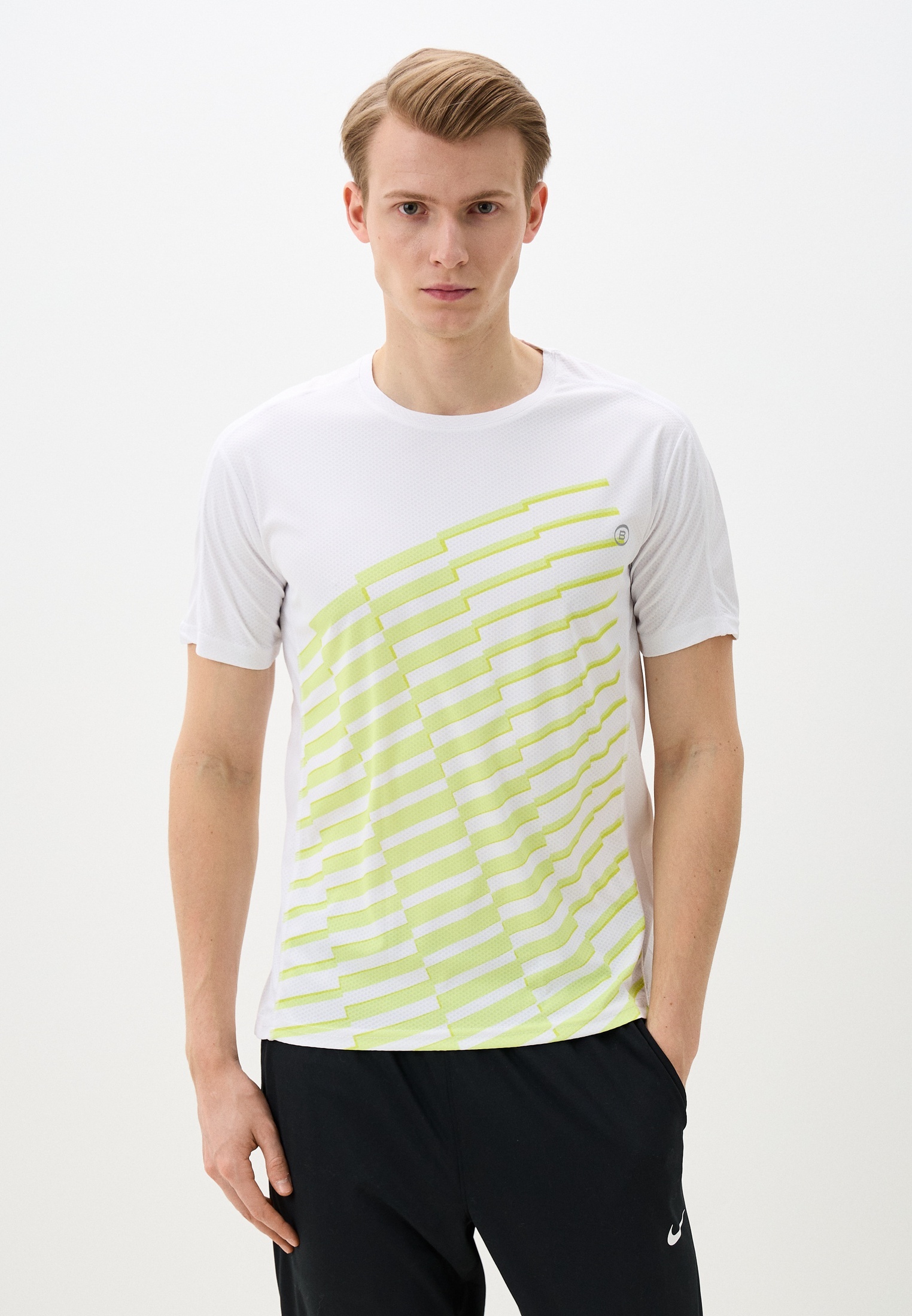 Спортивная футболка Baon (Баон) B7325440-WHITE PRINTED