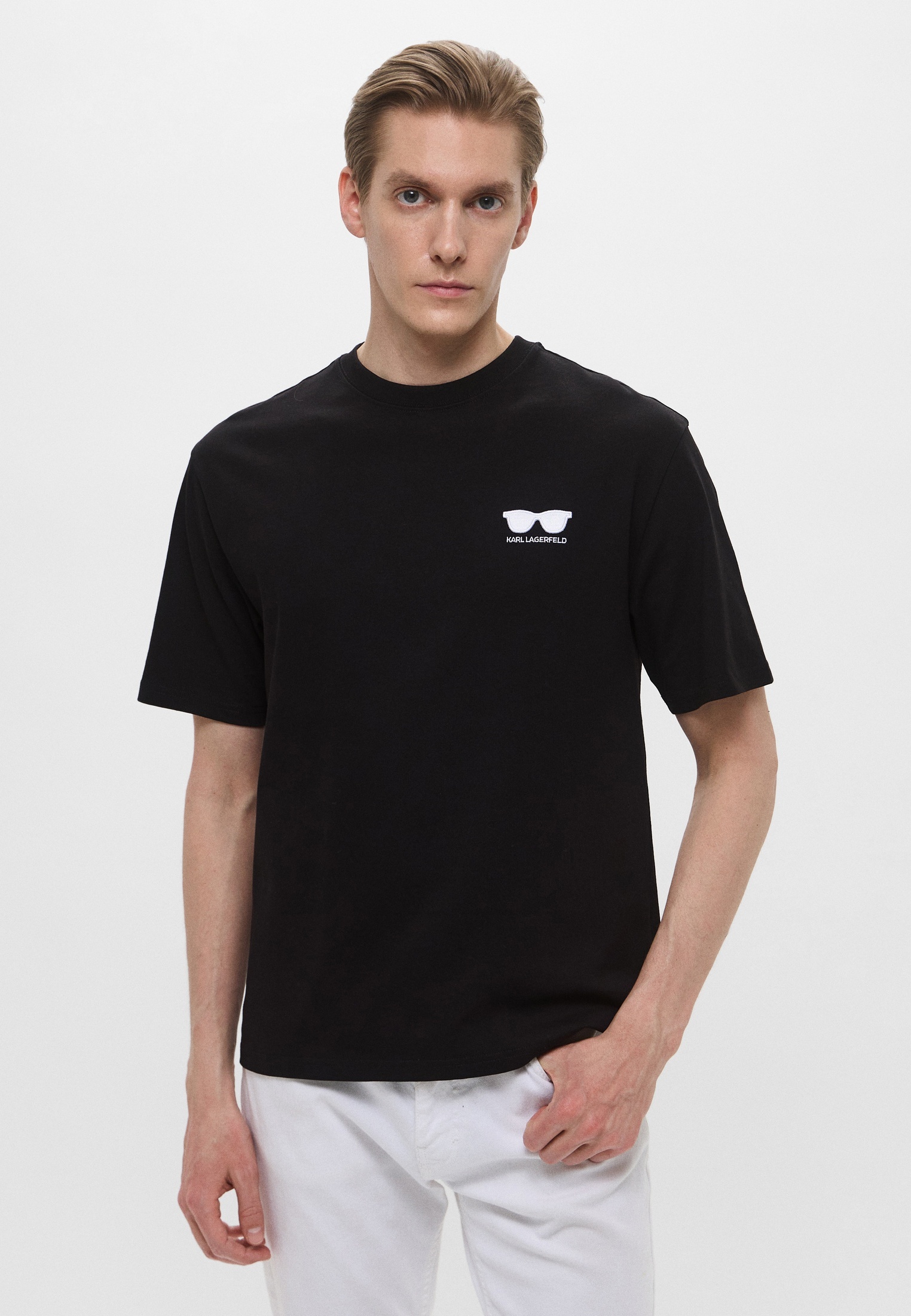 Мужская футболка Karl Lagerfeld (Карл Лагерфельд) A1M17017_999