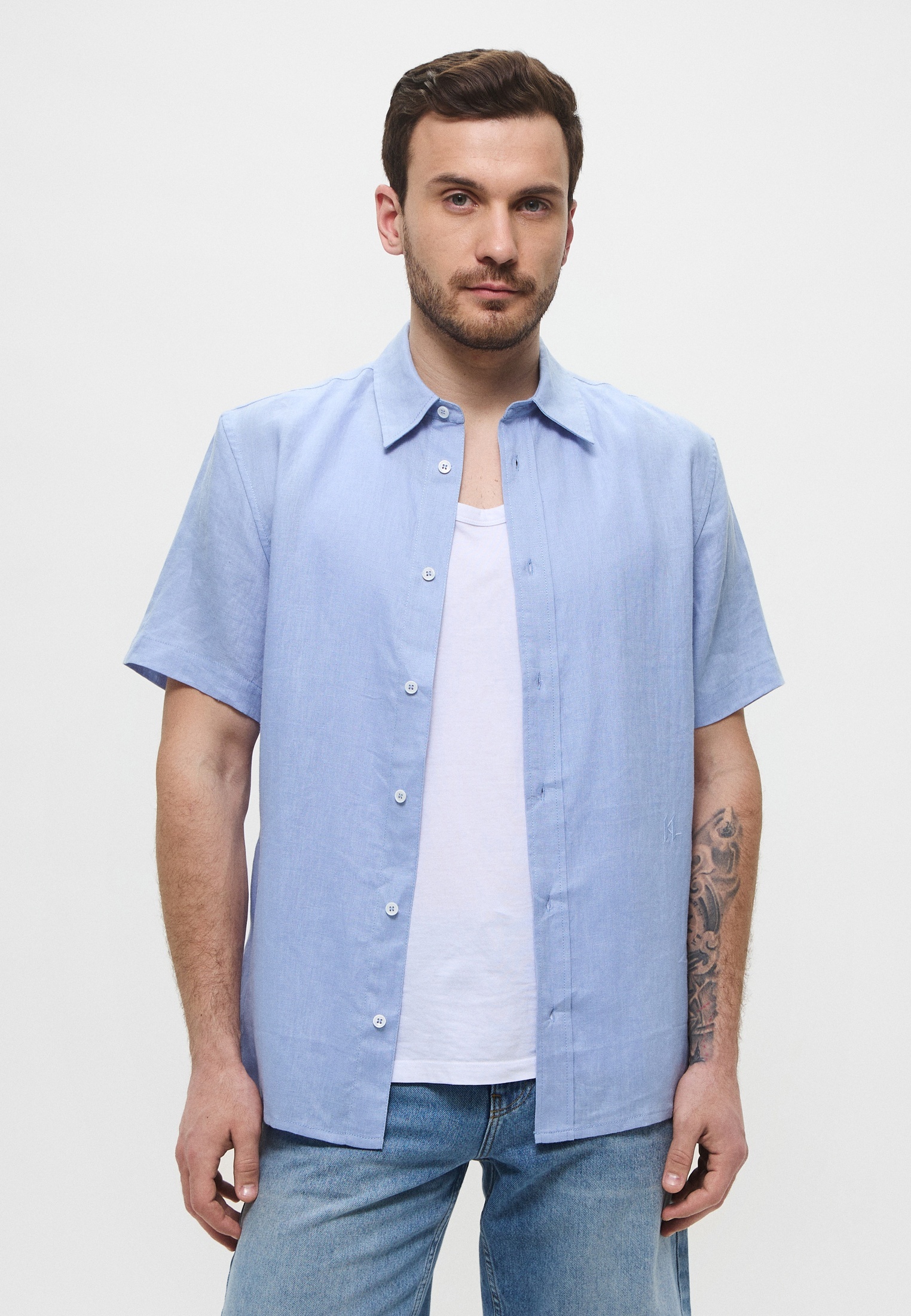 Рубашка с коротким рукавом Karl Lagerfeld (Карл Лагерфельд) A2M16024_1KB