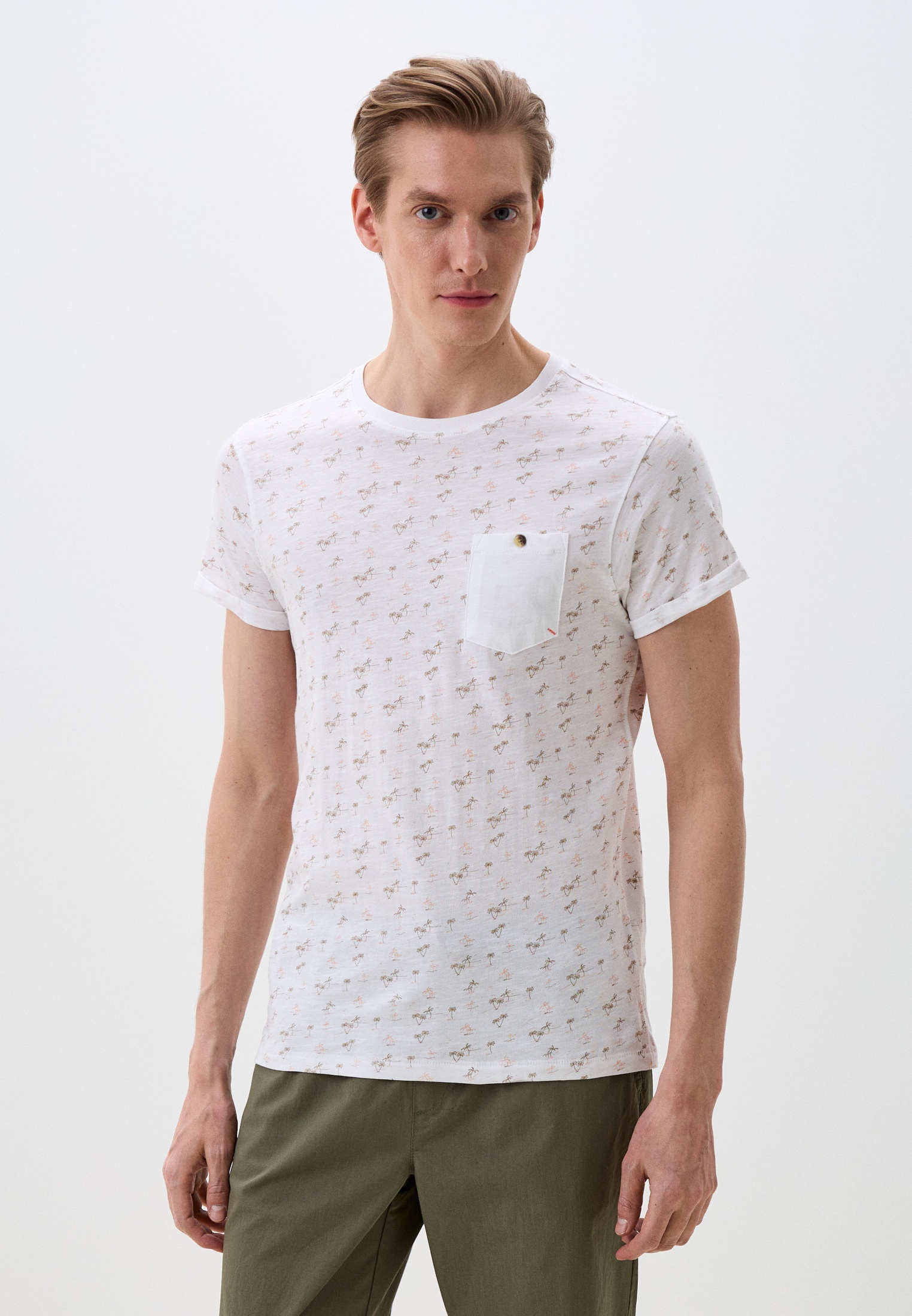 Футболка с коротким рукавом Deeluxe 05T1112M_20WHI