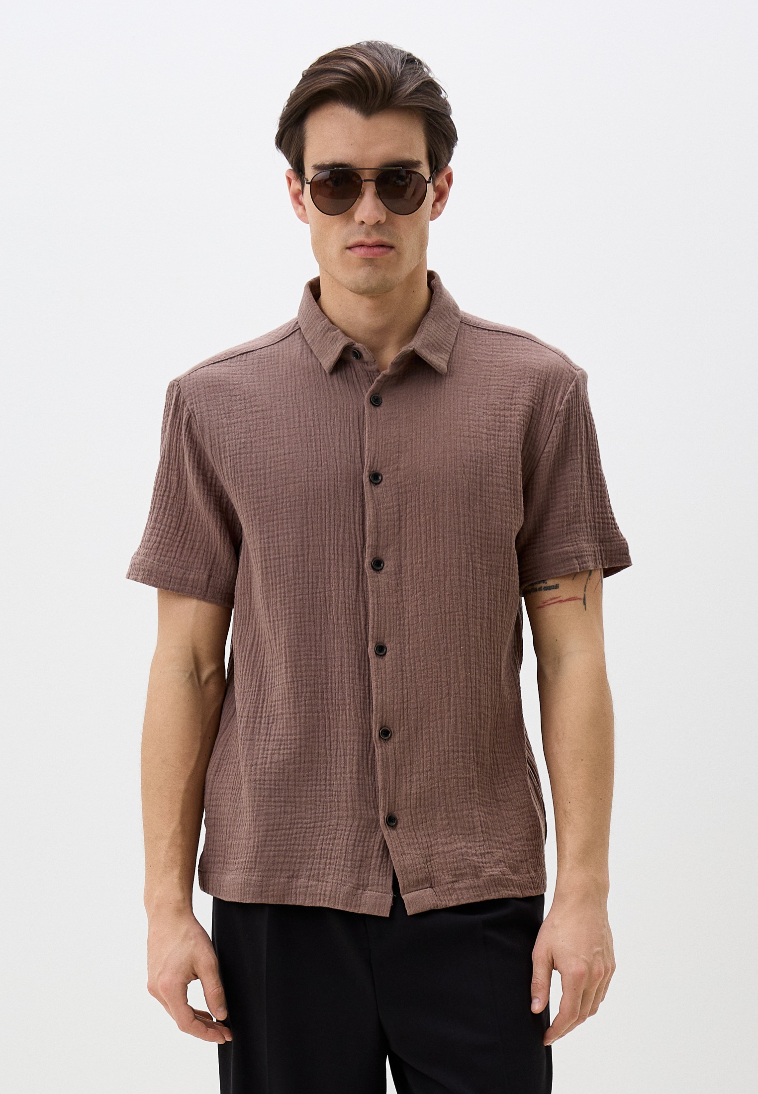 Рубашка с коротким рукавом Zolla z01524227Y0638100