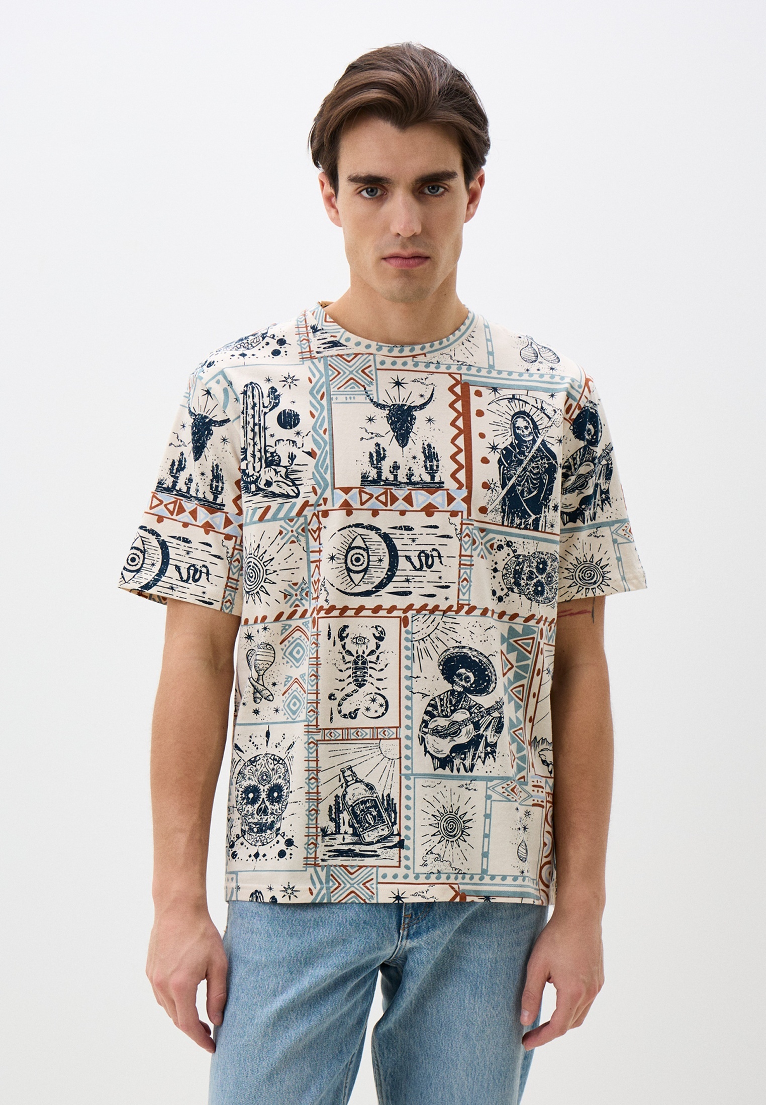 Футболка с коротким рукавом Zolla z01524320A34119P0