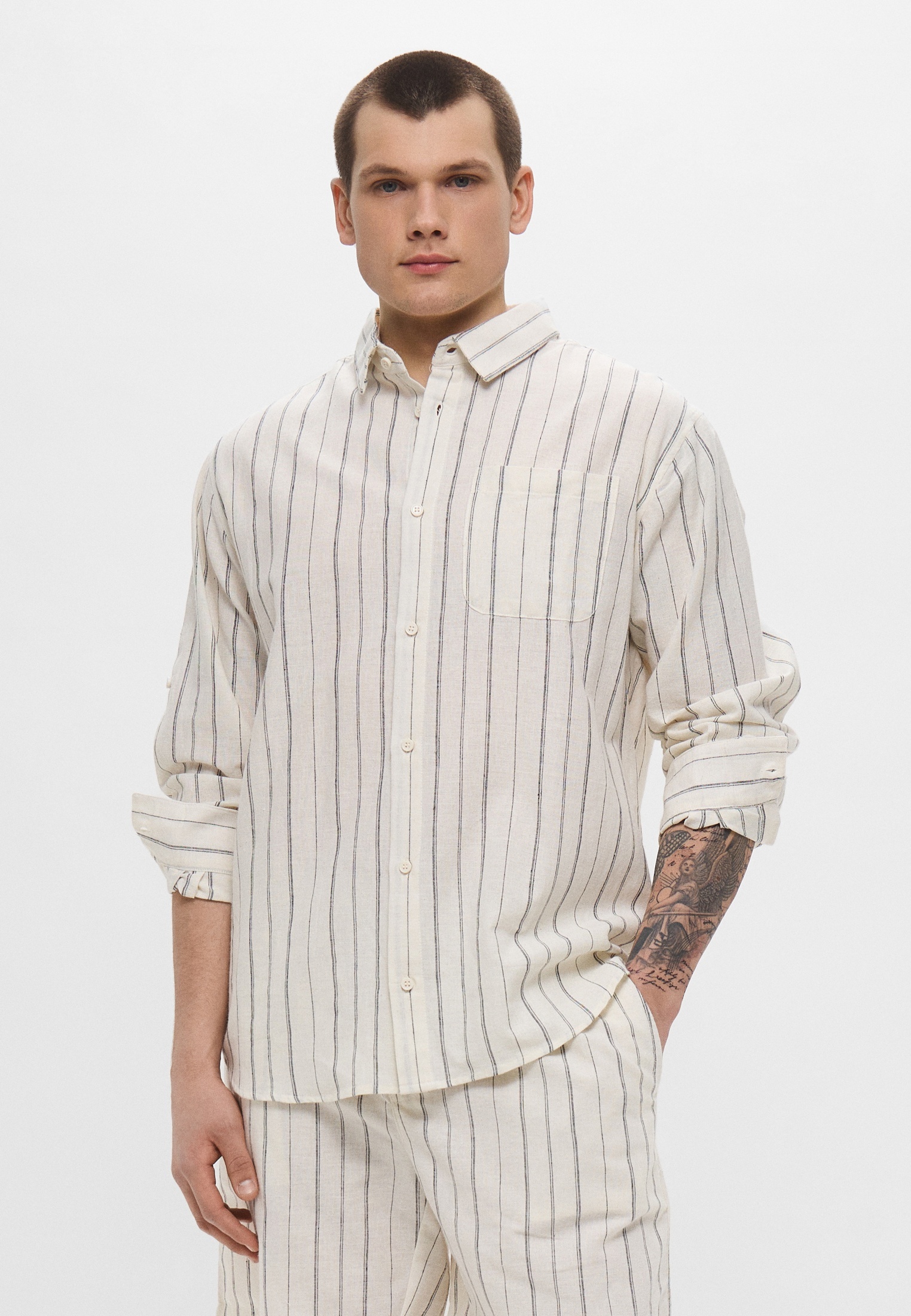 Рубашка с длинным рукавом Befree (Бифри) BF2523117034-4