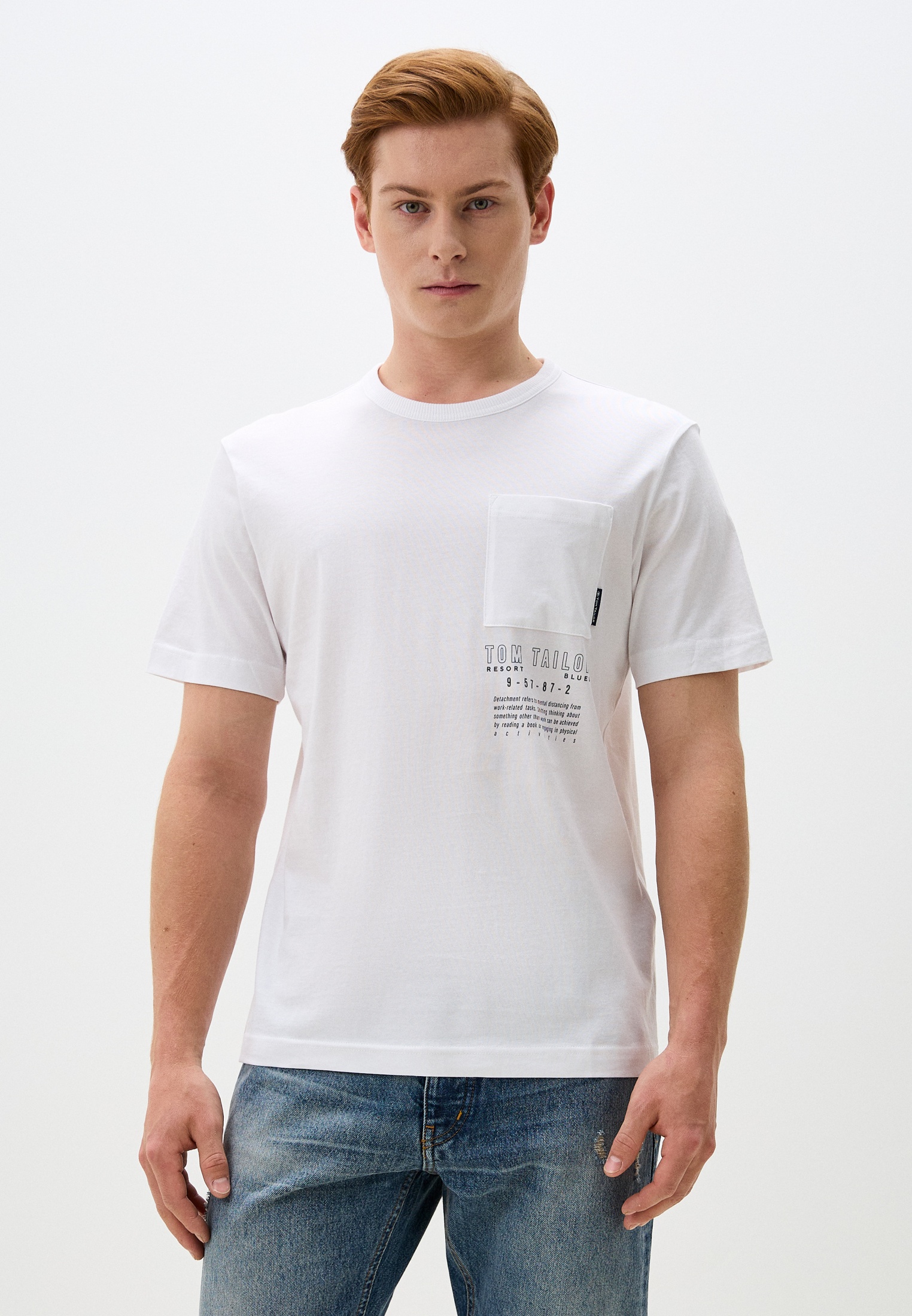 Футболка с коротким рукавом Tom Tailor (Том Тейлор) 1045698-20000