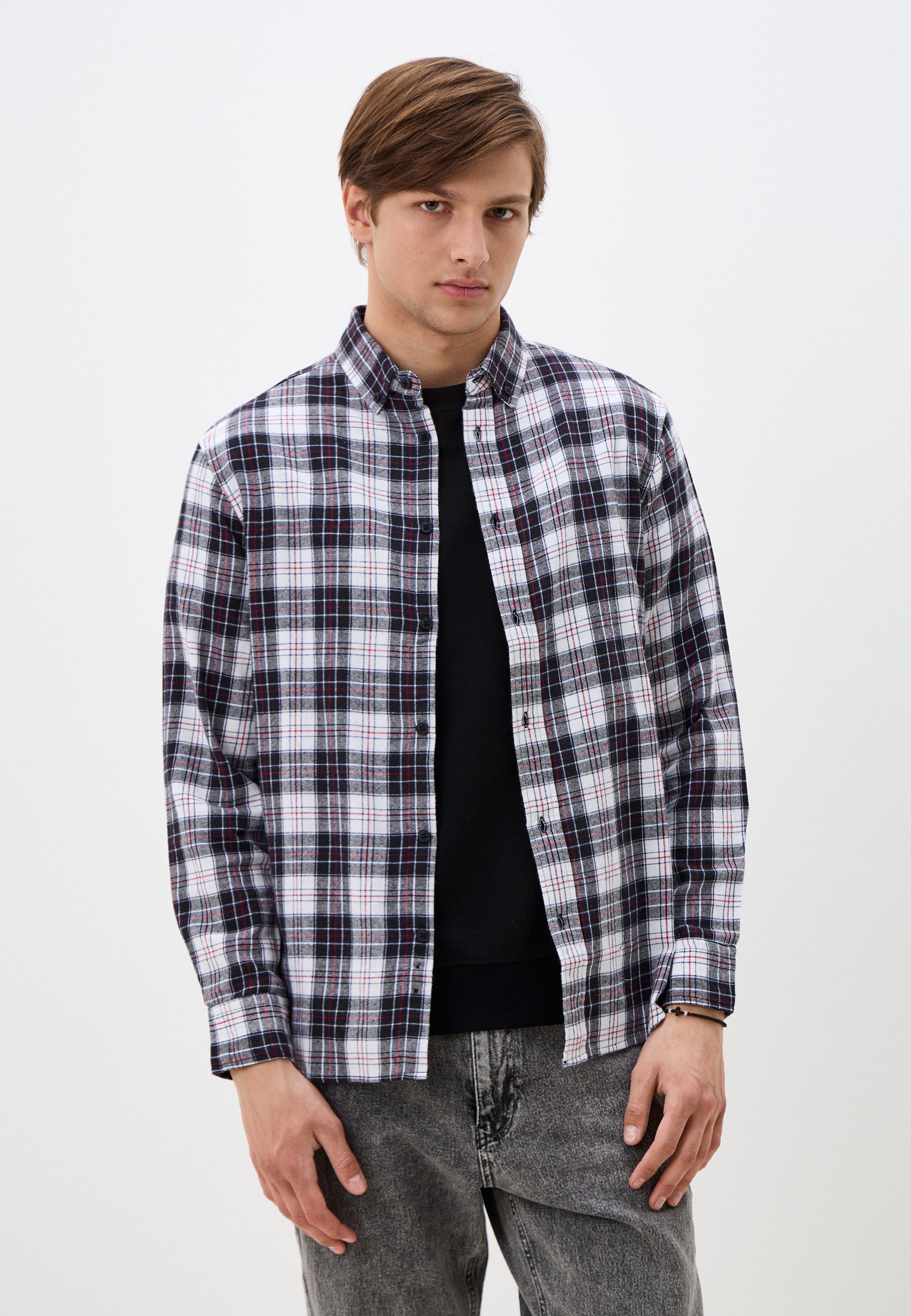 Рубашка с длинным рукавом Modis (Модис) Рубашка Modis