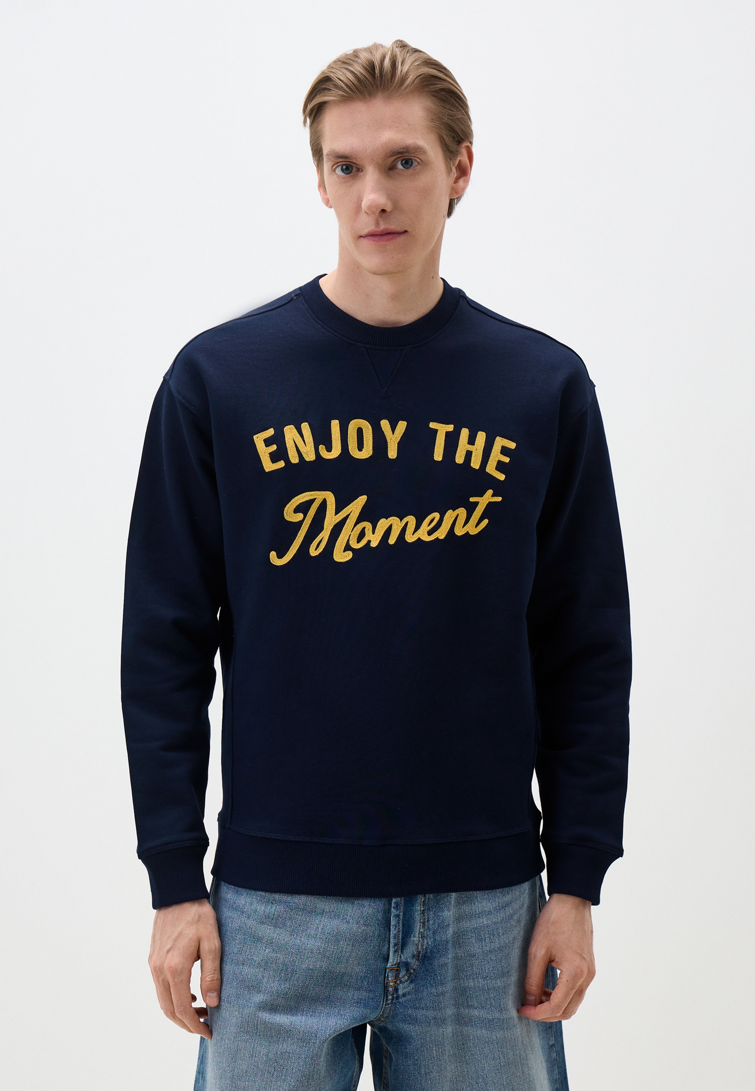 Мужские свитшоты United Colors of Benetton (Юнайтед Колорс оф Бенеттон) 25P_3NWZU109W_016